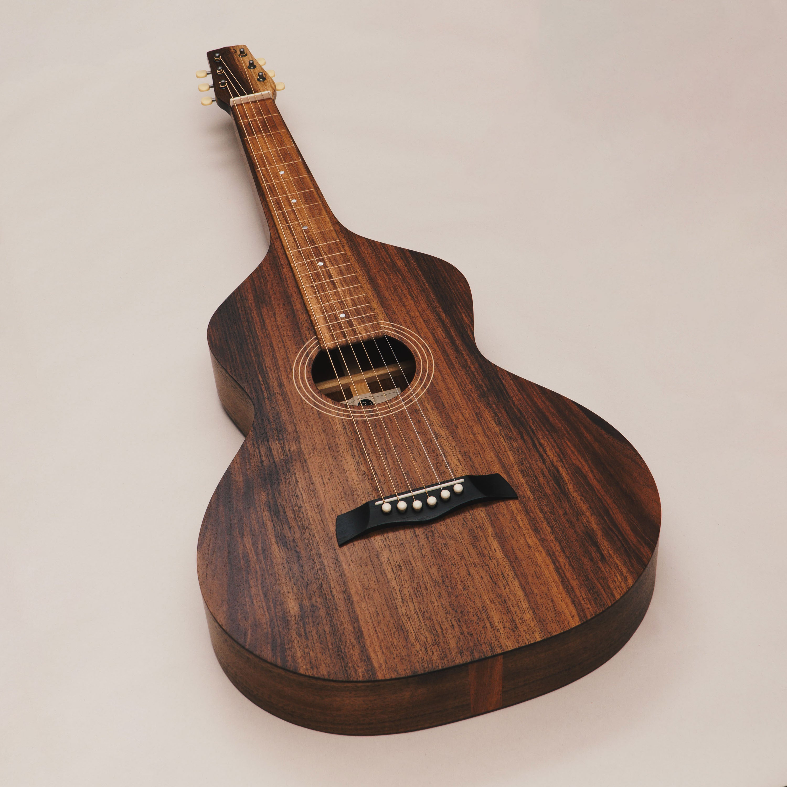 Style 1 Weissenborn Guitar Weissenborn Acoustic Lap Steel Slide Guitar by master luthier Richard Wilson. Handcrafted in Australia. Serial no. RW2323-413.