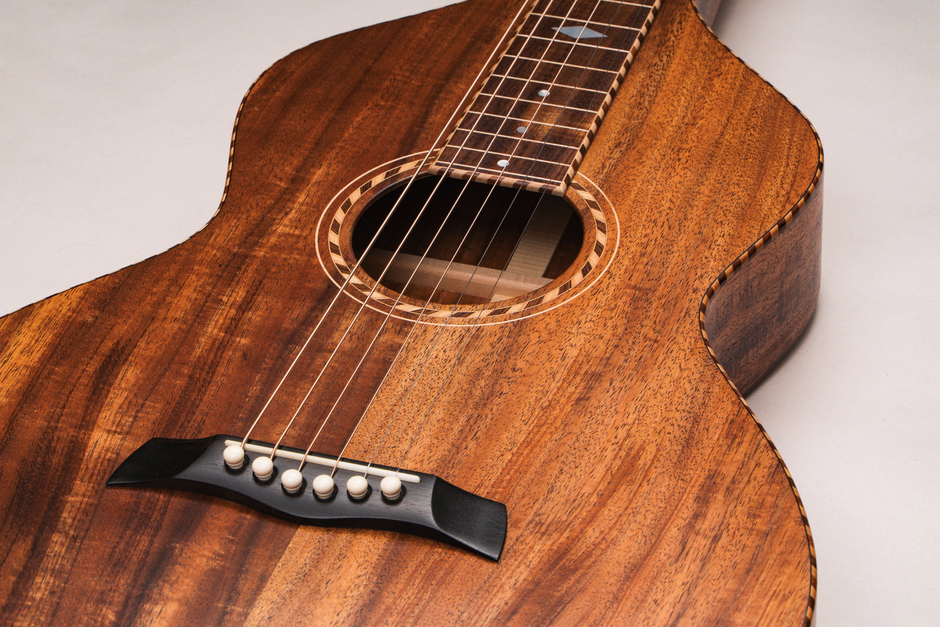 Style 3 Weissenborn Guitar - Tasmanian Blackwood Weissenborn Acoustic Lap Steel Slide Guitar by master luthier Richard Wilson. Handcrafted in Australia. Serial no. RW2509-479.