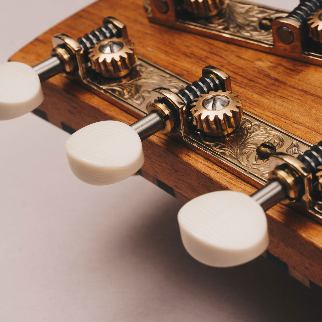 Custom Tuning Machine for Weissenborn Guitars