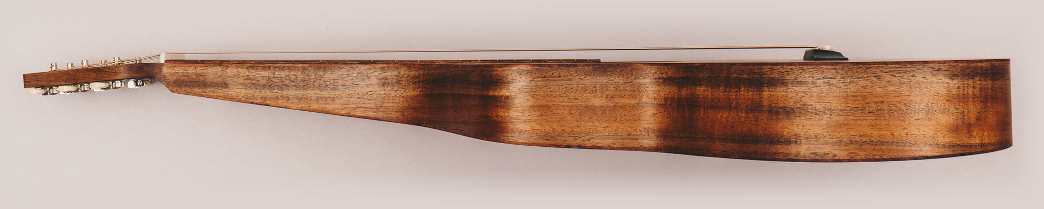 Side view of a Style 1 Weissenborn by Richard Wilson Guitars