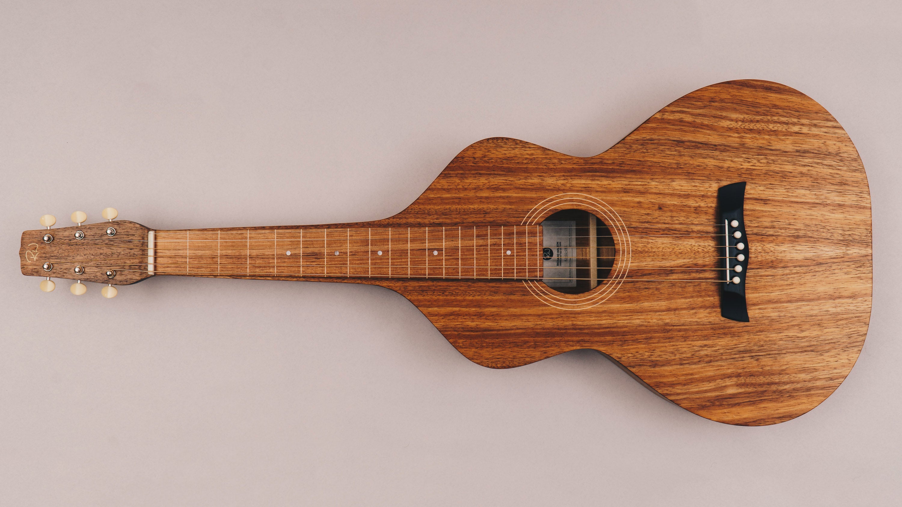 Hawaiian Koa Style 1 Weissenborn Guitar Weissenborn Acoustic Lap Steel Slide Guitar by master luthier Richard Wilson. Handcrafted in Australia. Serial no. RW2031-280.