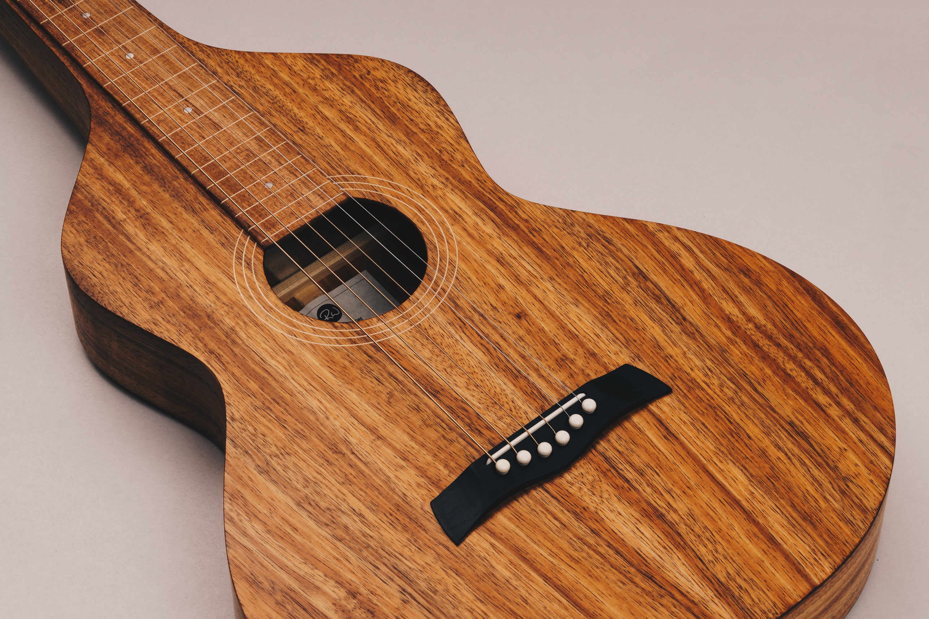 Hawaiian Koa Style 1 Weissenborn Guitar Weissenborn Acoustic Lap Steel Slide Guitar by master luthier Richard Wilson. Handcrafted in Australia. Serial no. RW2031-280.