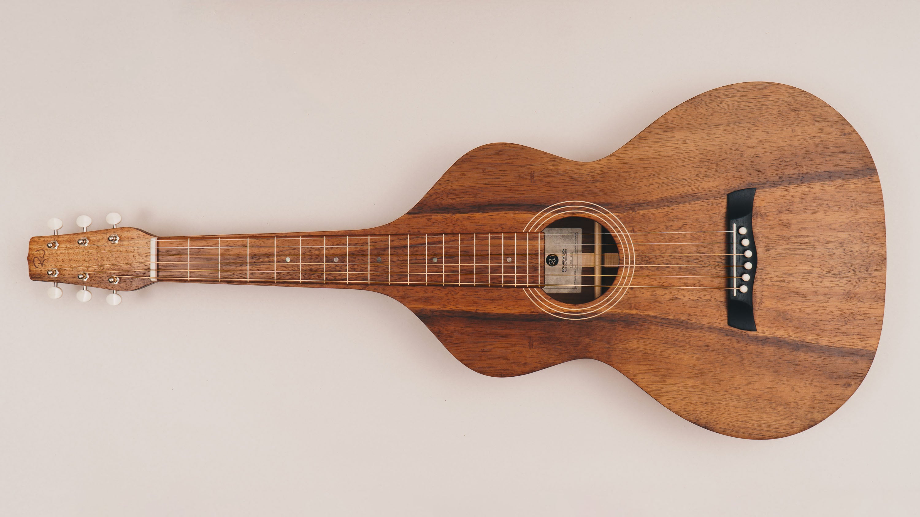 Hawaiian Koa Style 1 Weissenborn Guitar Weissenborn Acoustic Lap Steel Slide Guitar by master luthier Richard Wilson. Handcrafted in Australia. Serial no. RW2356-446.