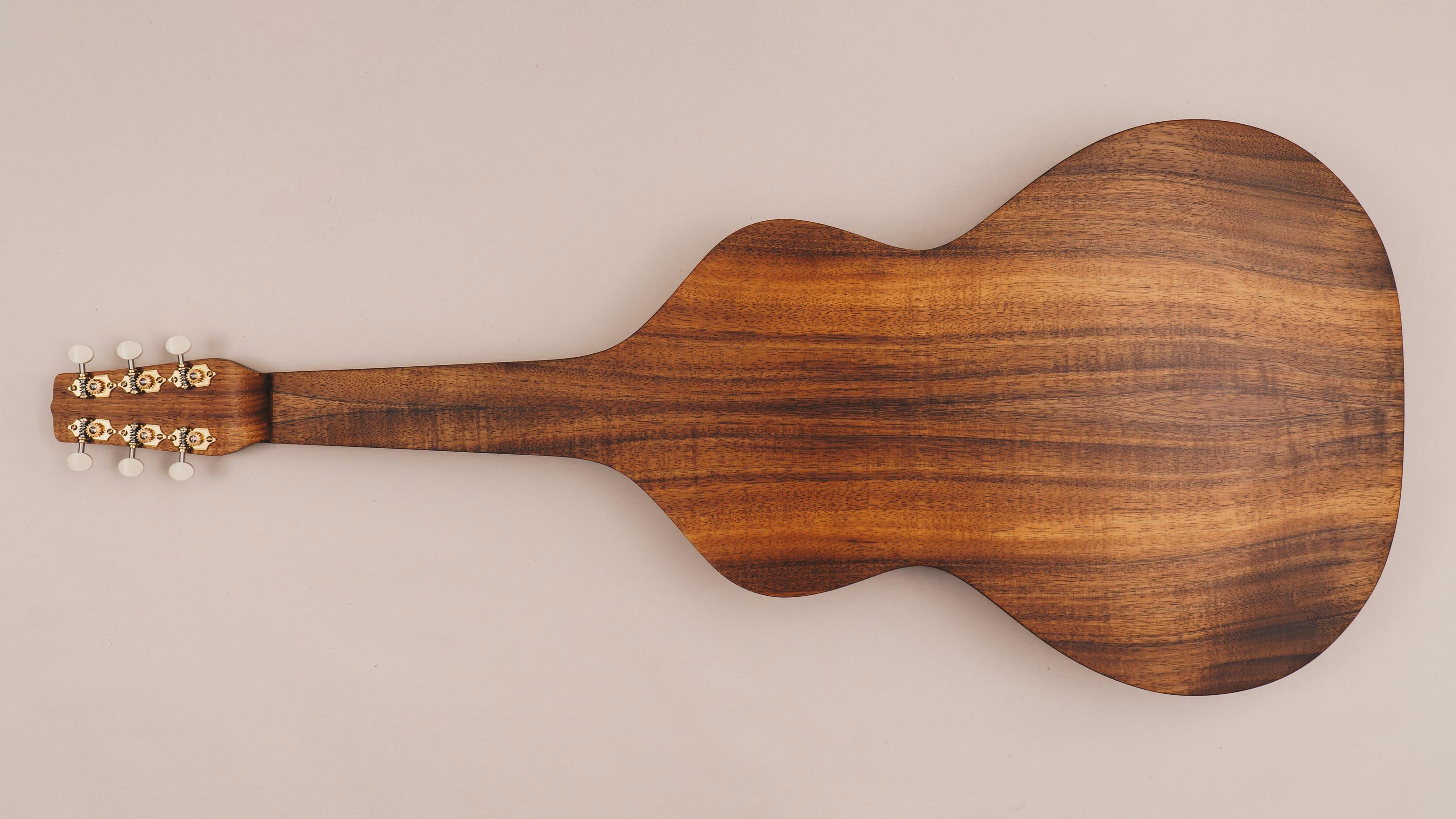 Hawaiian Koa Style 3 Weissenborn Guitar Weissenborn Acoustic Lap Steel Slide Guitar by master luthier Richard Wilson. Handcrafted in Australia. Serial no. RW2345-435.