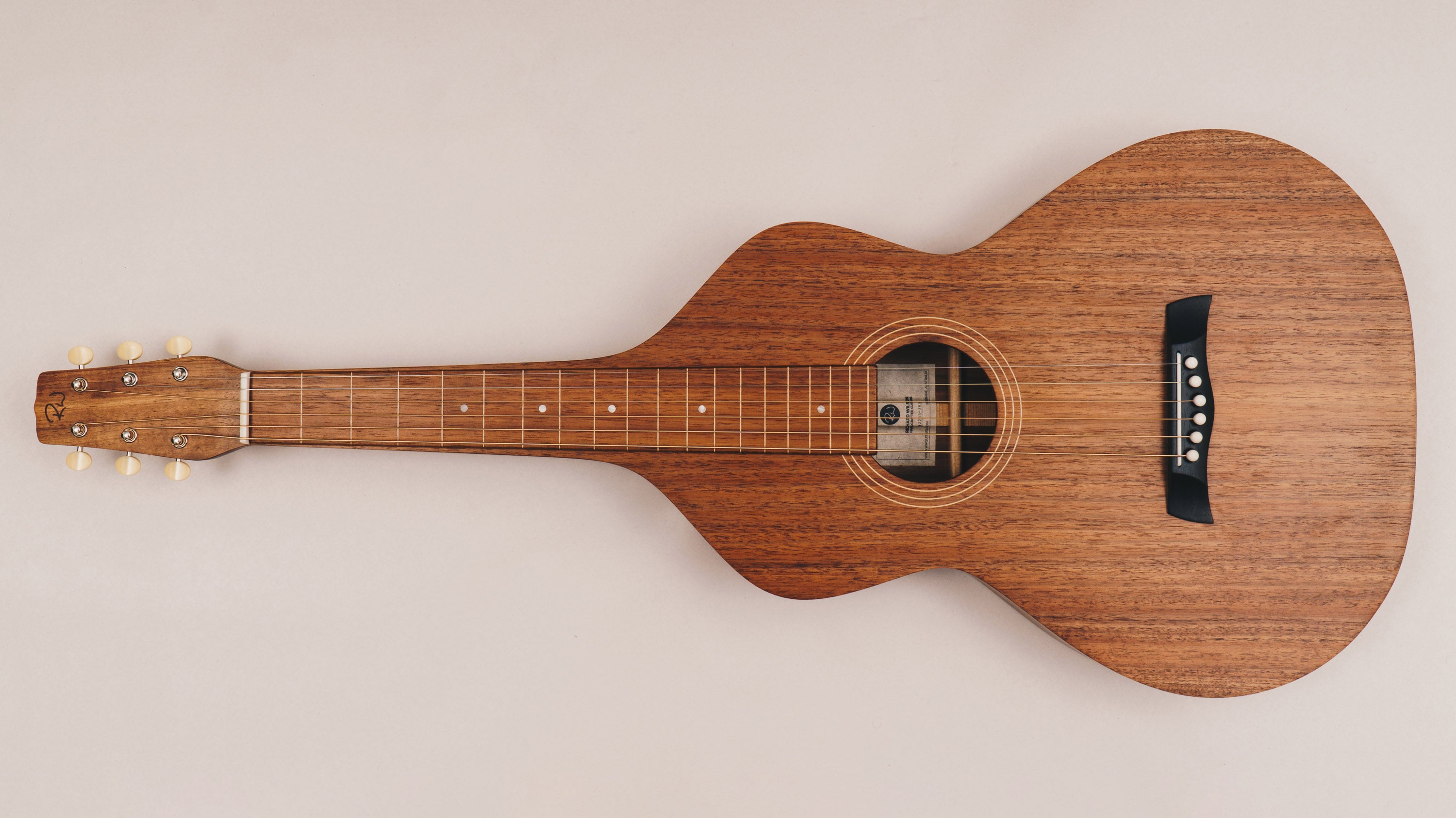 Style 1 Weissenborn Guitar Weissenborn Acoustic Lap Steel Slide Guitar by master luthier Richard Wilson. Handcrafted in Australia. Serial no. RW2253-383.