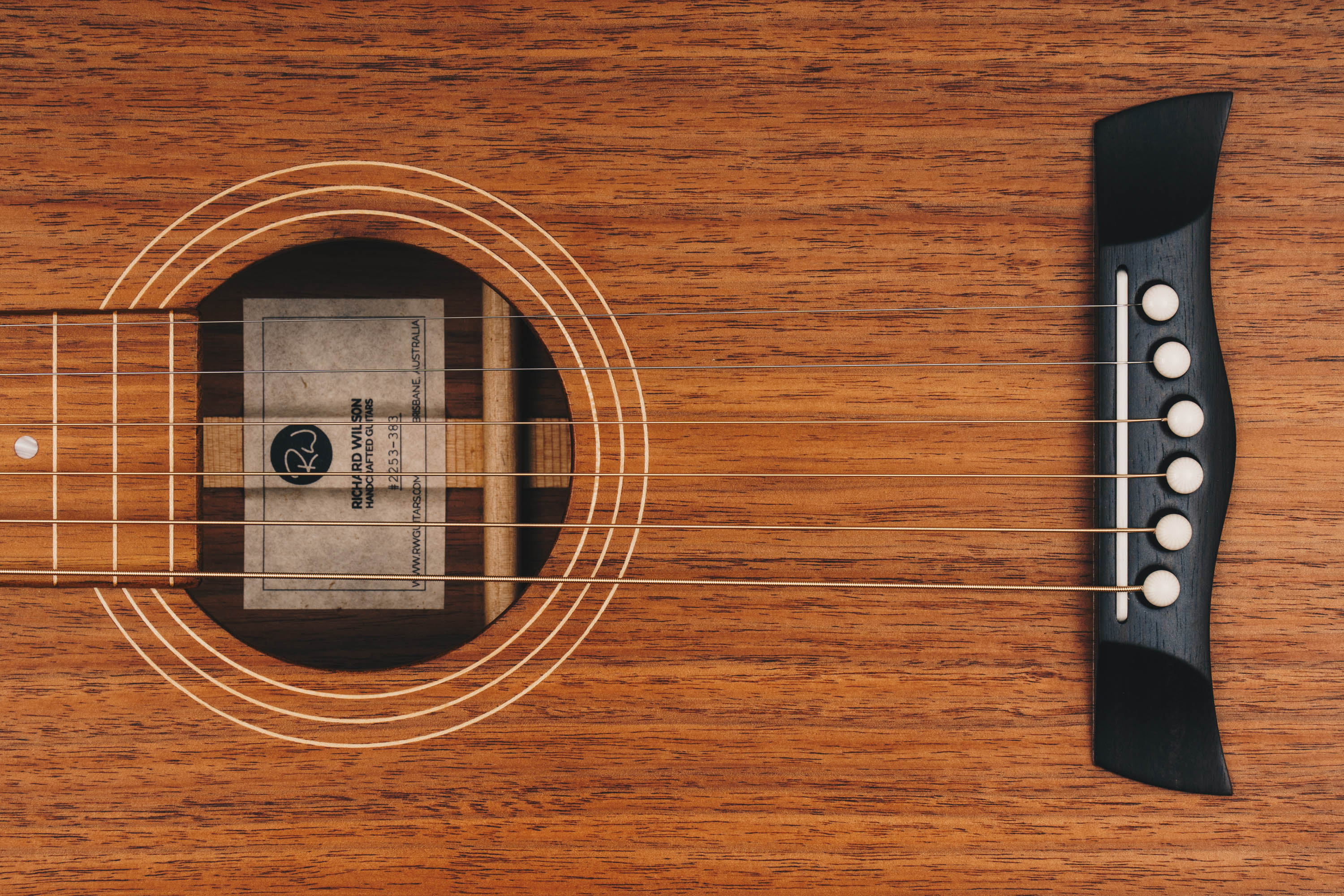 Style 1 Weissenborn Guitar Weissenborn Acoustic Lap Steel Slide Guitar by master luthier Richard Wilson. Handcrafted in Australia. Serial no. RW2253-383.