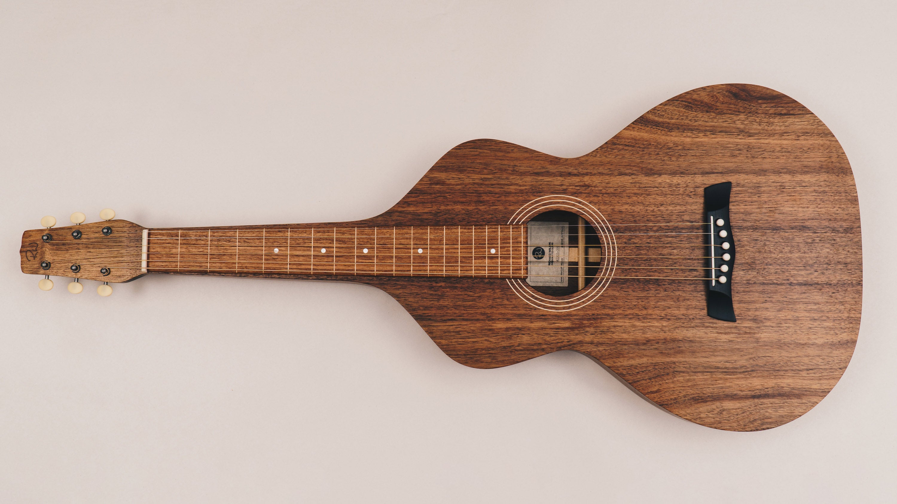 Style 1 Weissenborn Guitar Weissenborn Acoustic Lap Steel Slide Guitar by master luthier Richard Wilson. Handcrafted in Australia. Serial no. RW2303-393.