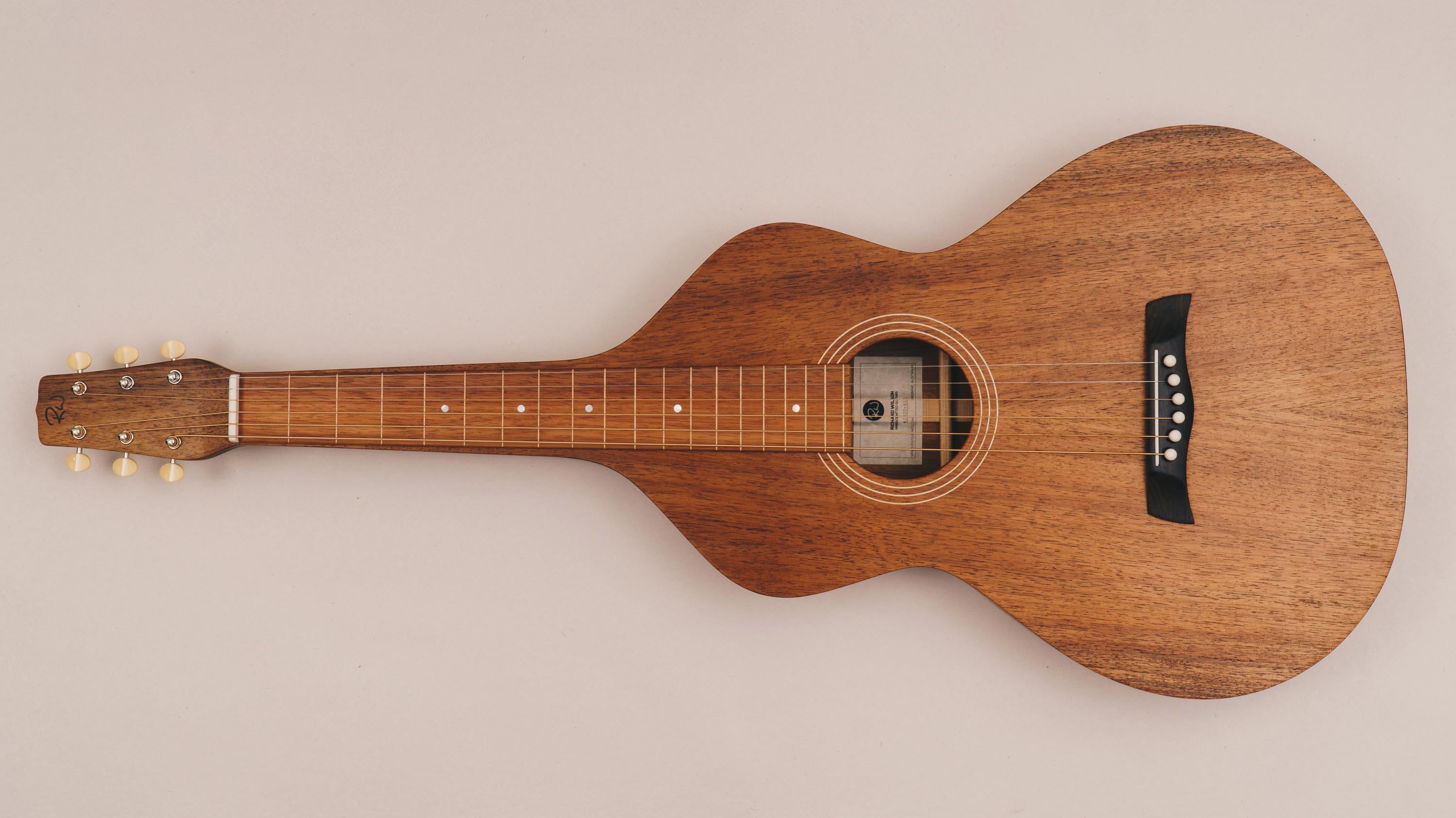 Style 1 Weissenborn Guitar Weissenborn Acoustic Lap Steel Slide Guitar by master luthier Richard Wilson. Handcrafted in Australia. Serial no. RW2320-410.