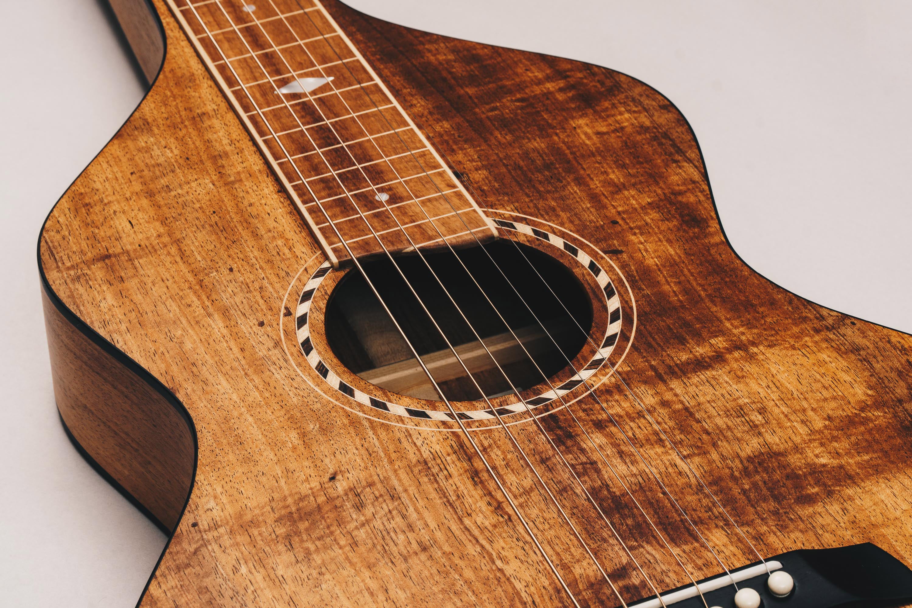 Style 2 Weissenborn Guitar Weissenborn Acoustic Lap Steel Slide Guitar by master luthier Richard Wilson. Handcrafted in Australia. Serial no. RW2017-266.
