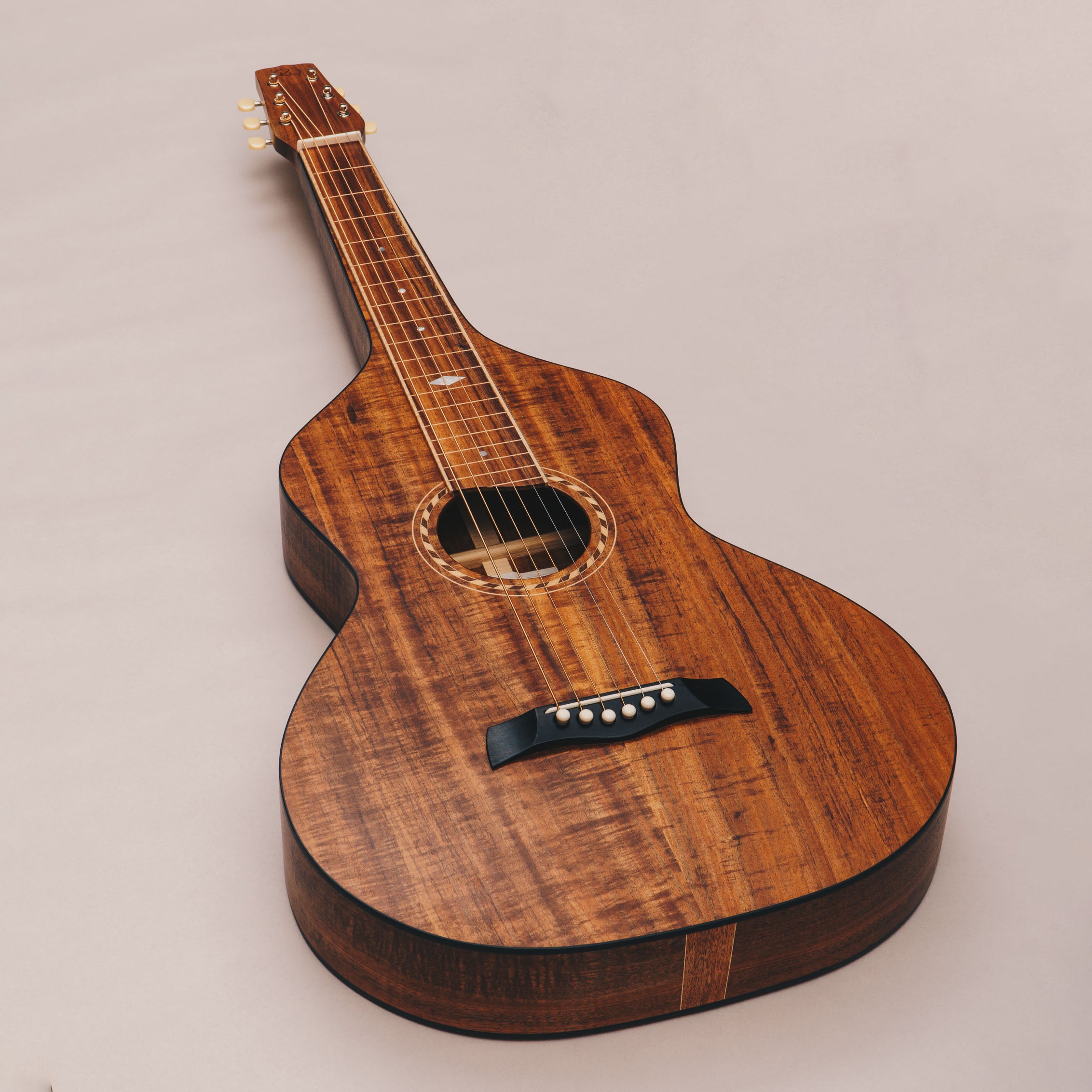 Style 2 Weissenborn Guitar Weissenborn Acoustic Lap Steel Slide Guitar by master luthier Richard Wilson. Handcrafted in Australia. Serial no. RW2243-373.