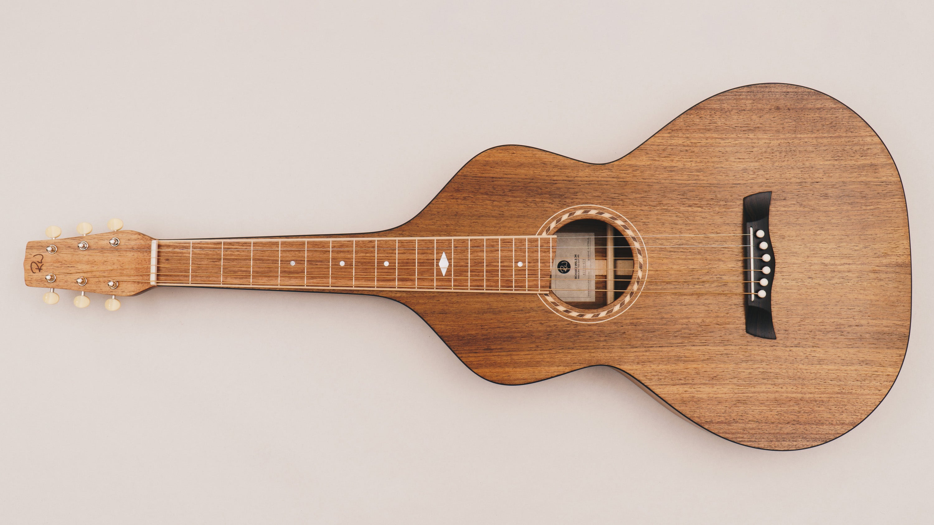 Style 2 Weissenborn Guitar Weissenborn Acoustic Lap Steel Slide Guitar by master luthier Richard Wilson. Handcrafted in Australia. Serial no. RW2334-424.