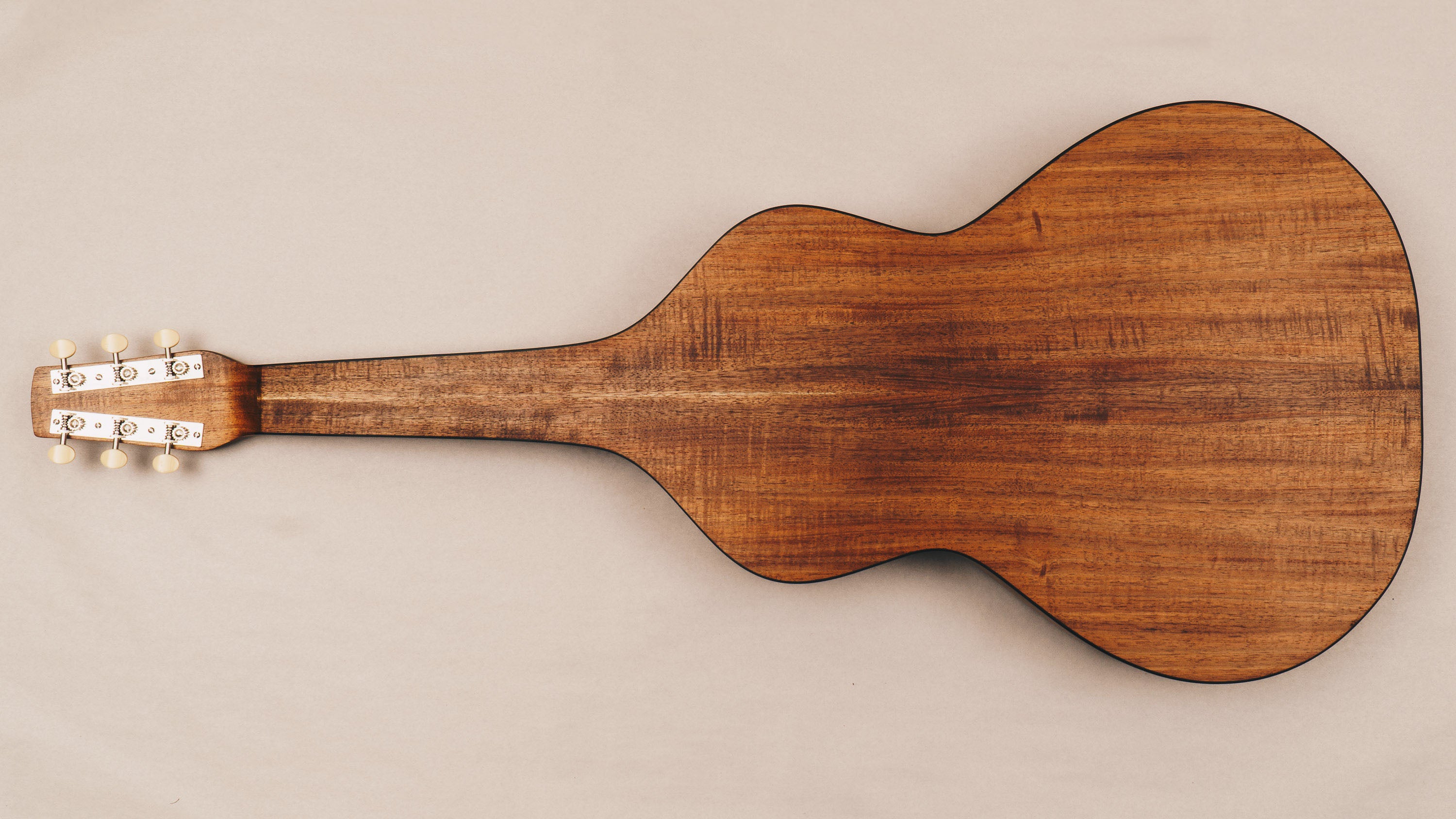 Tasmanian Blackwood Style 2 Weissenborn Acoustic Lap Steel Slide Guitar by master luthier Richard Wilson. Handcrafted in Australia. Serial no. RW1911-231.