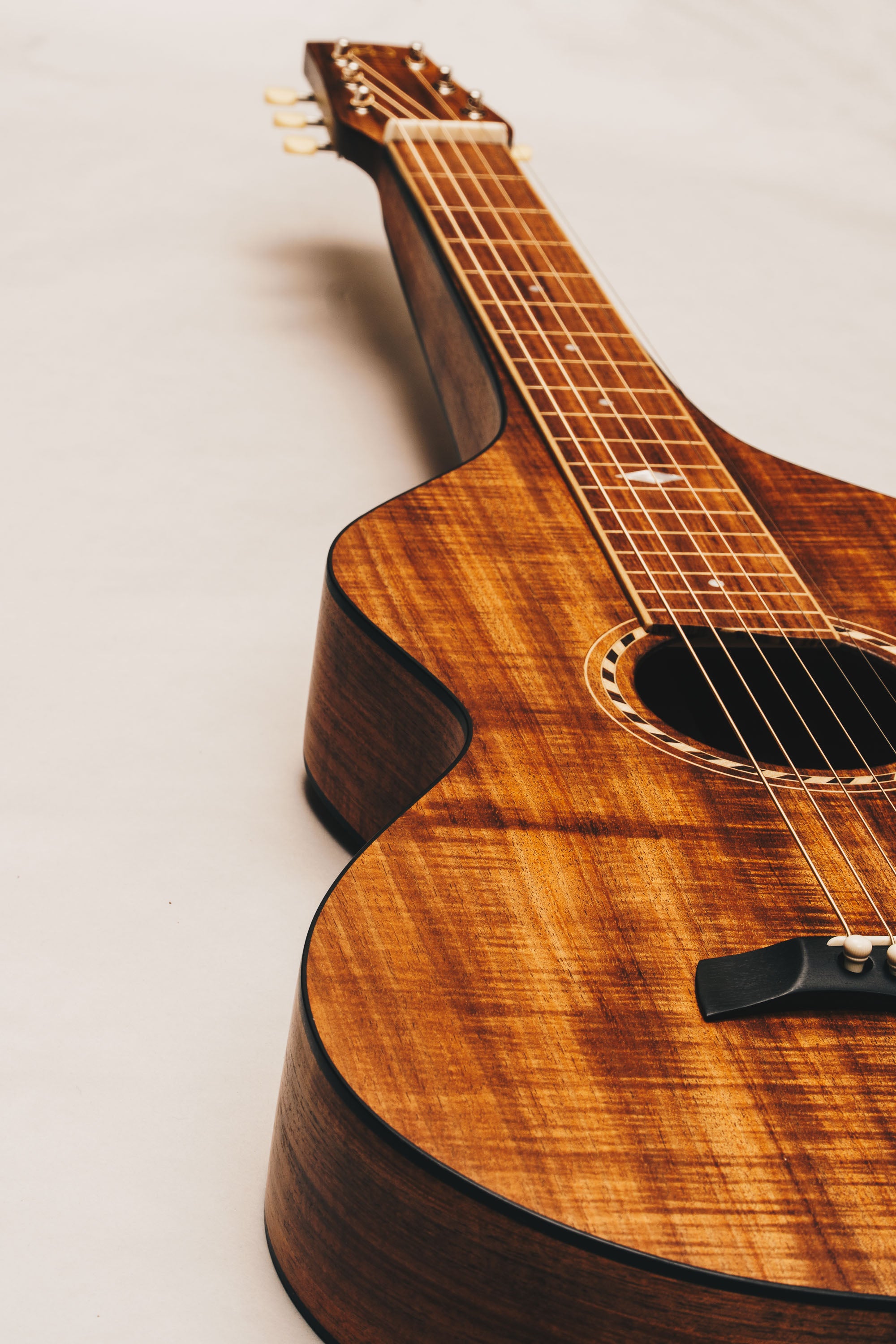 Tasmanian Blackwood Style 2 Weissenborn Acoustic Lap Steel Slide Guitar by master luthier Richard Wilson. Handcrafted in Australia. Serial no. RW1911-231.