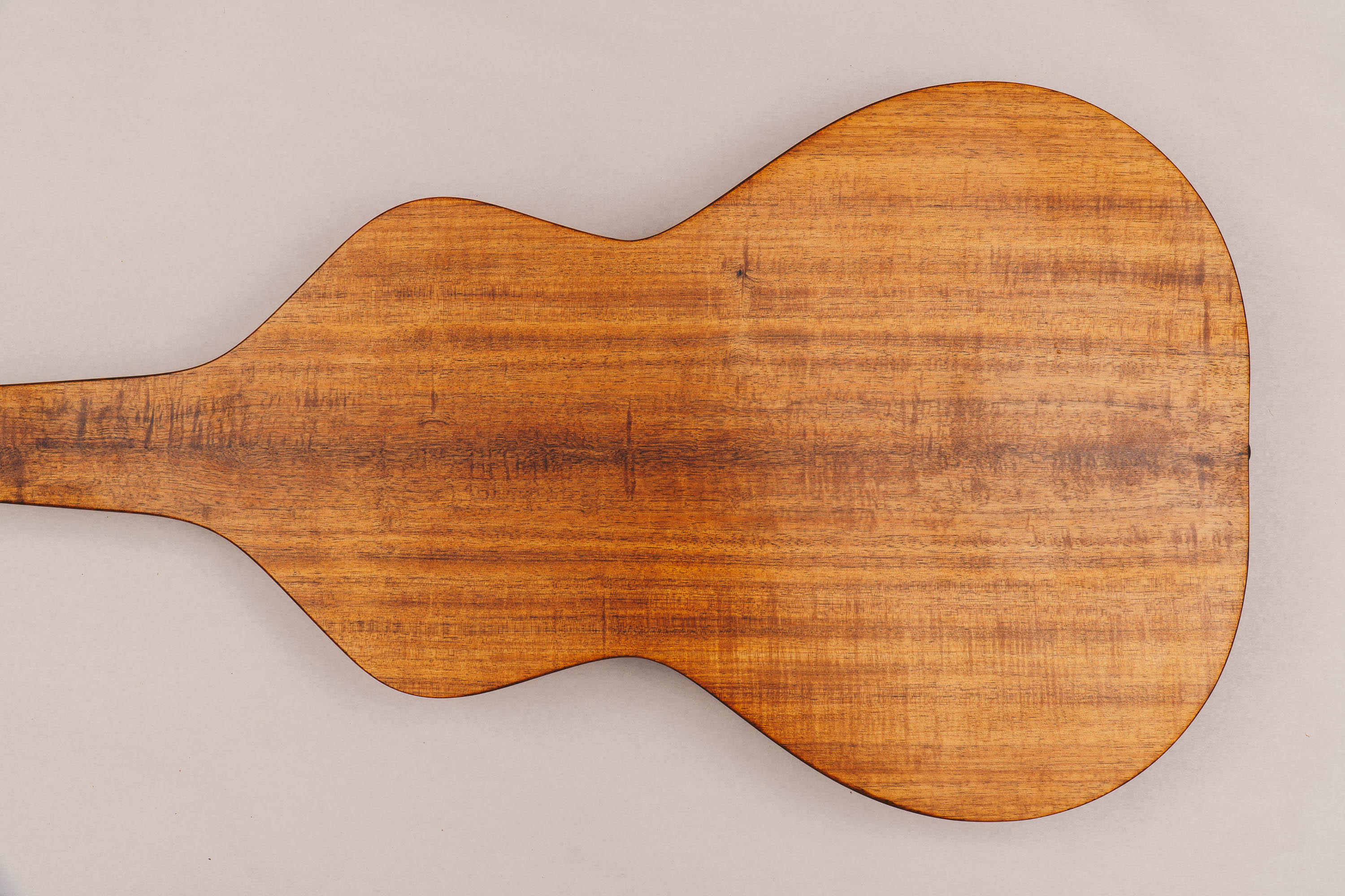 Tasmanian Blackwood Style 3 Weissenborn Acoustic Lap Steel Slide Guitar by master luthier Richard Wilson. Handcrafted in Australia. Serial no. RW1809-228.