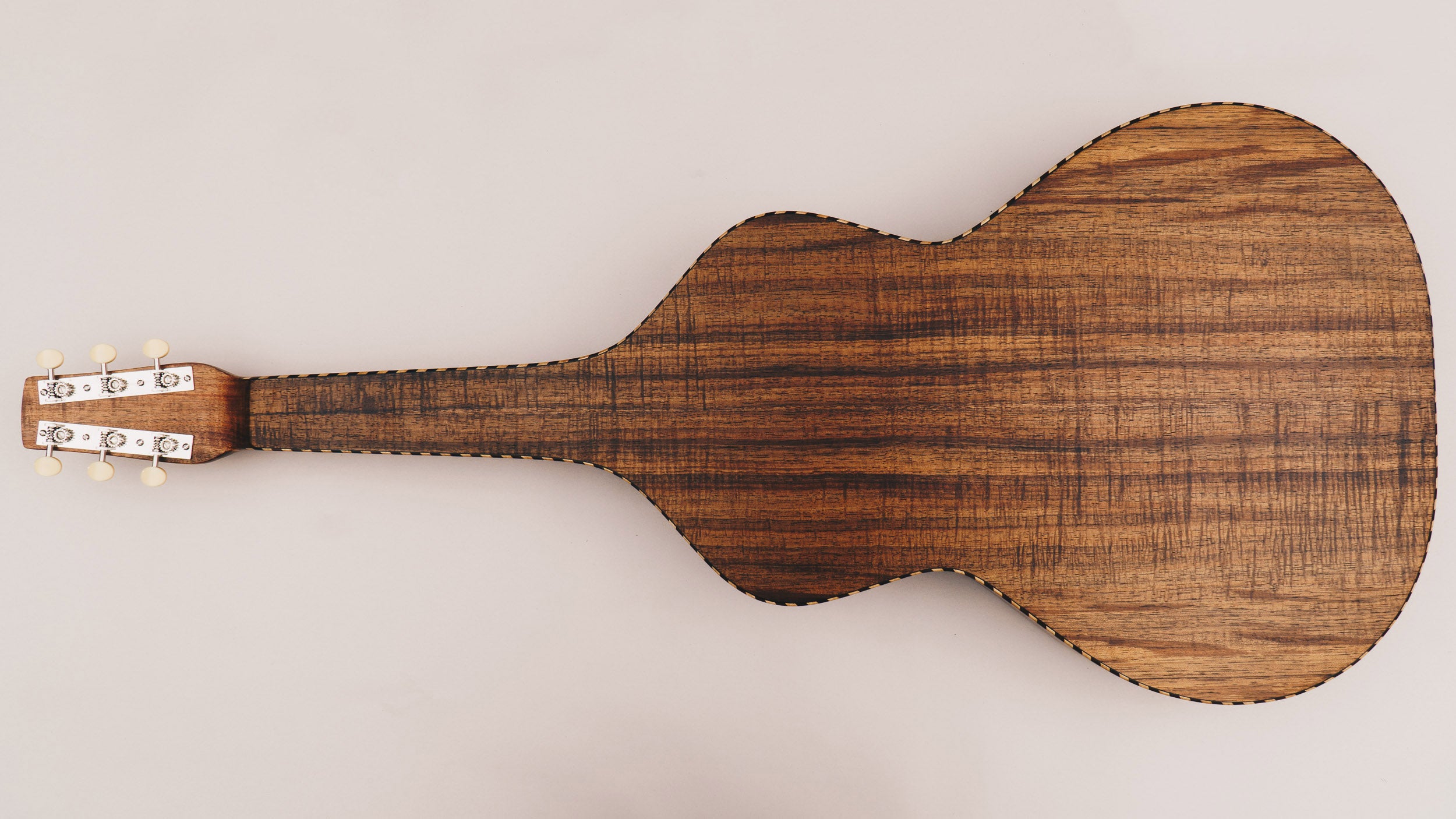 Tasmanian Blackwood Style 4 Weissenborn Acoustic Lap Steel Slide Guitar by master luthier Richard Wilson. Handcrafted in Australia. Serial no. RW1904-225.
