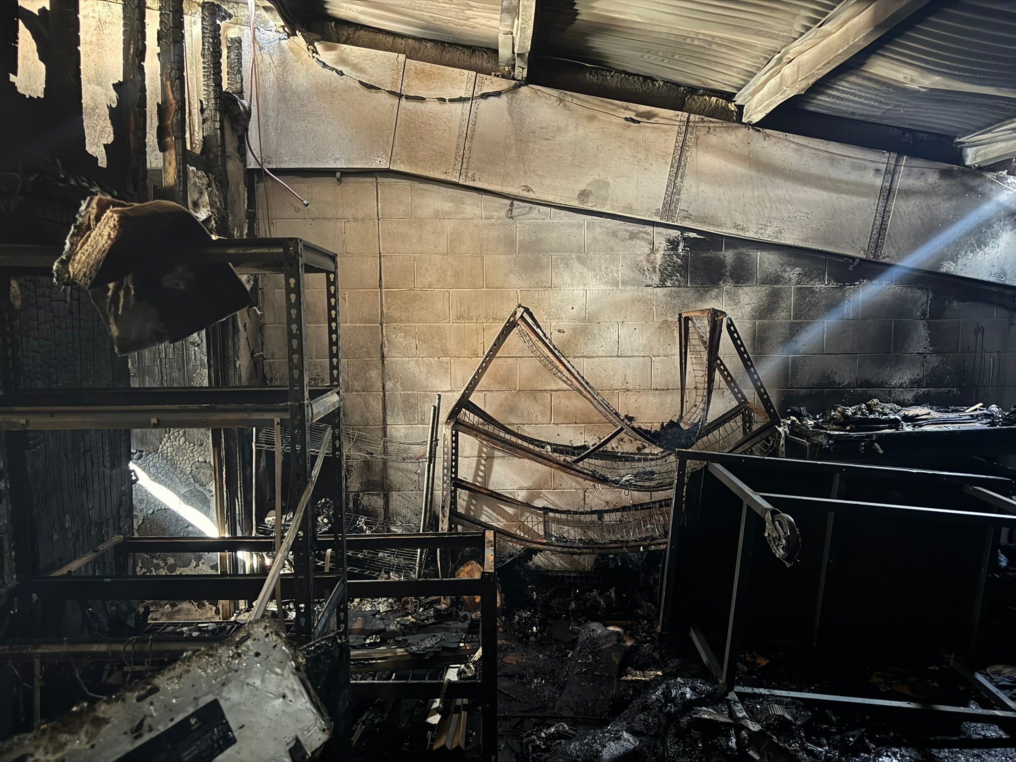 Workshop Fire – April 2025