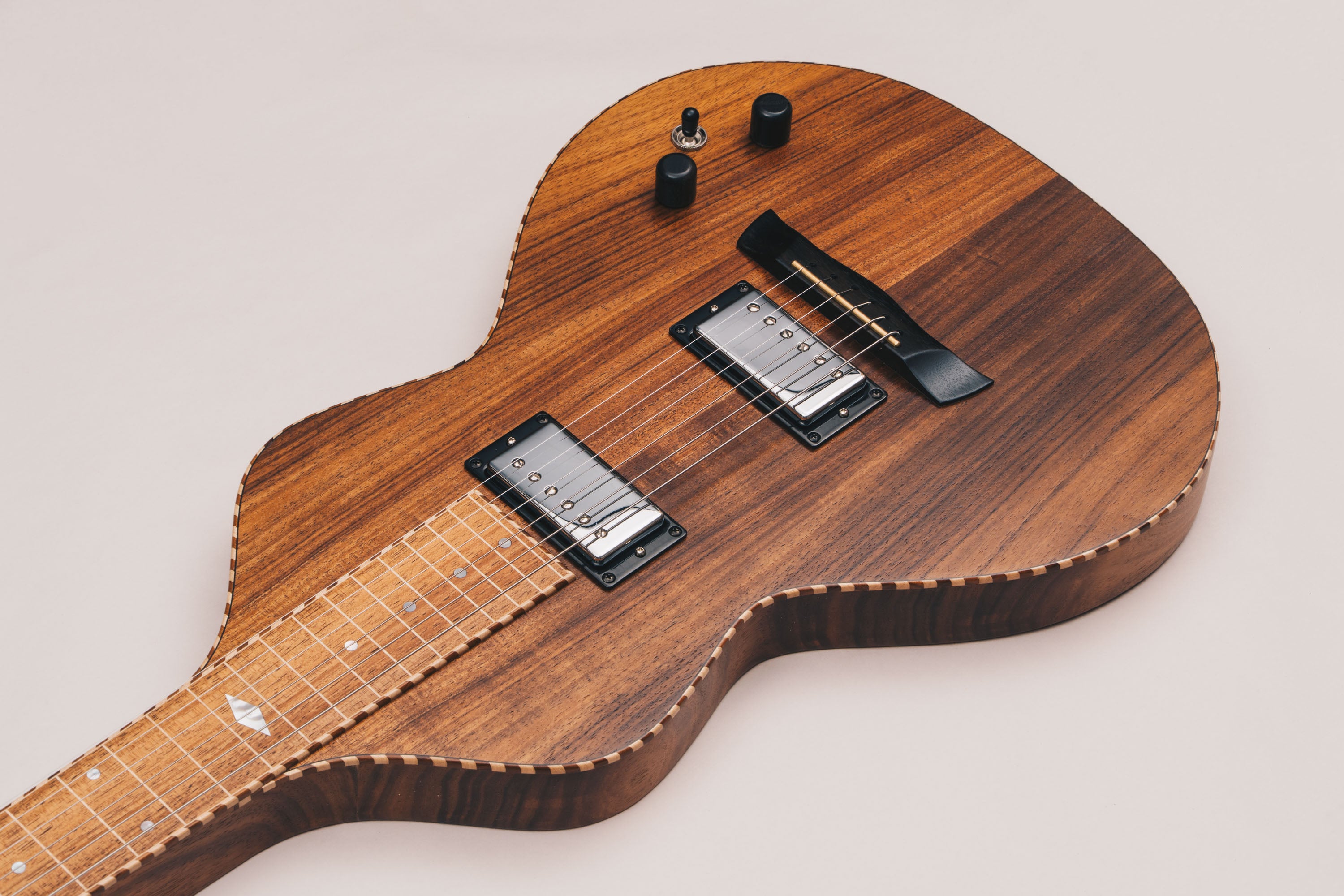 Electric Lap Steel - Tasmanian Blackwood - Hourglass Shape