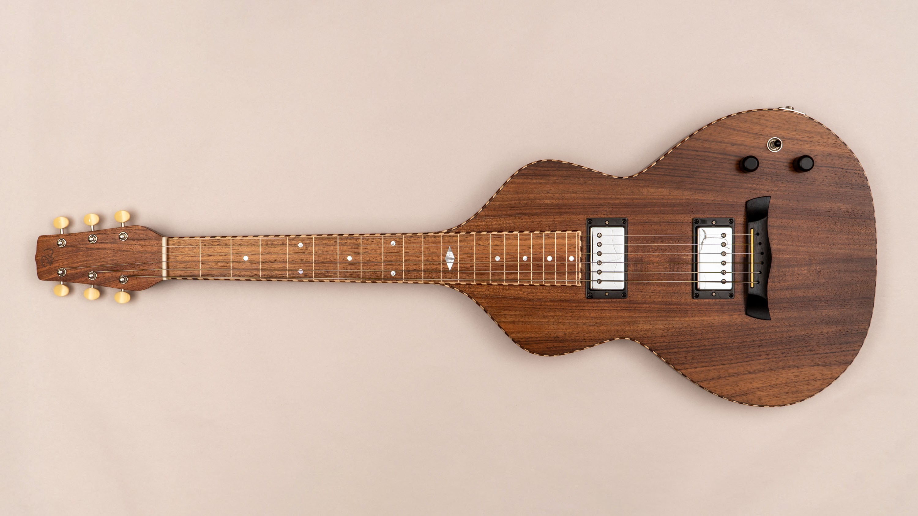 Electric Lap Steel - Tasmanian Blackwood - Hourglass Shape