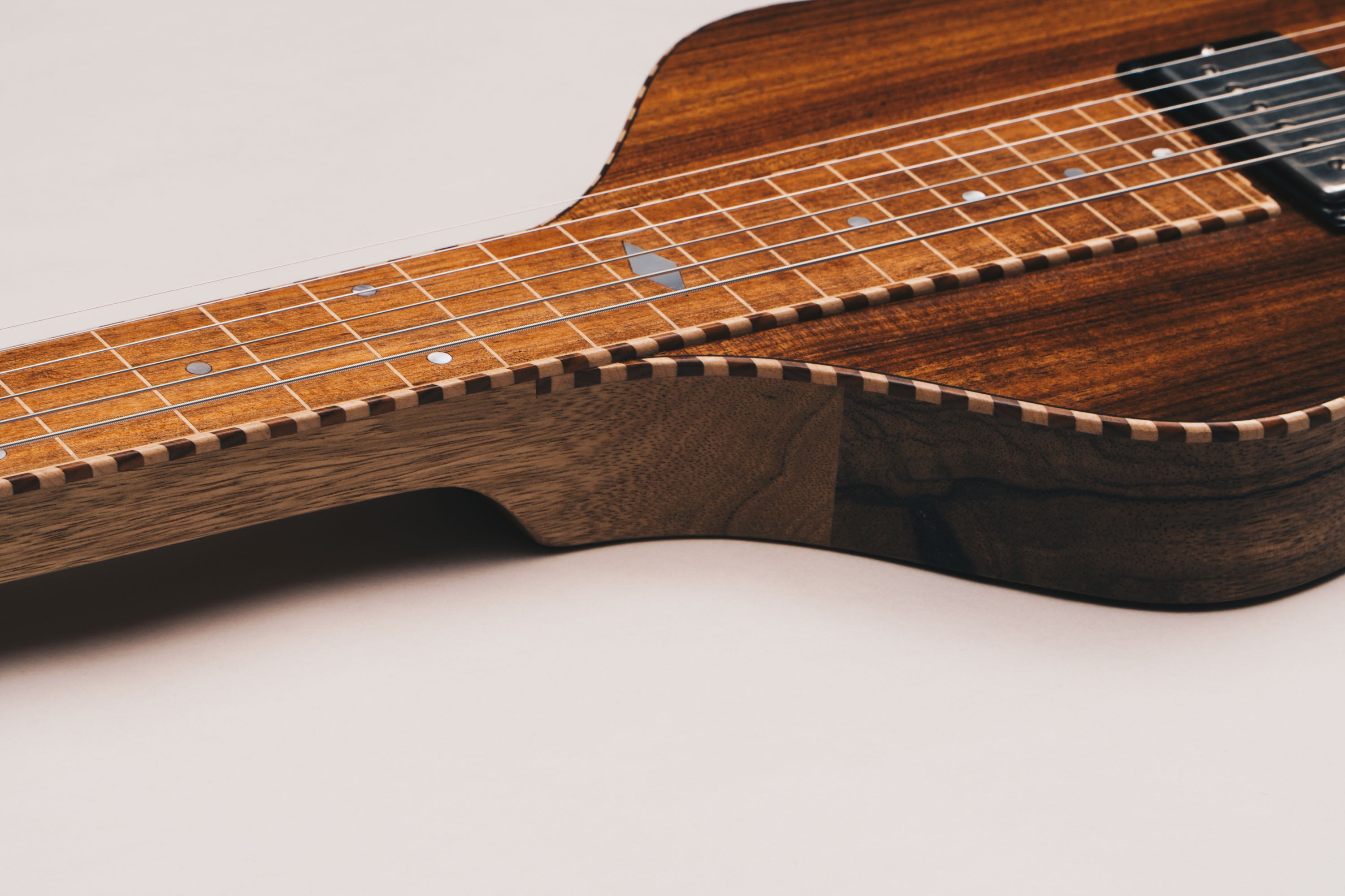 Electric Lap Steel - Hourglass Shape - Slim Neck
