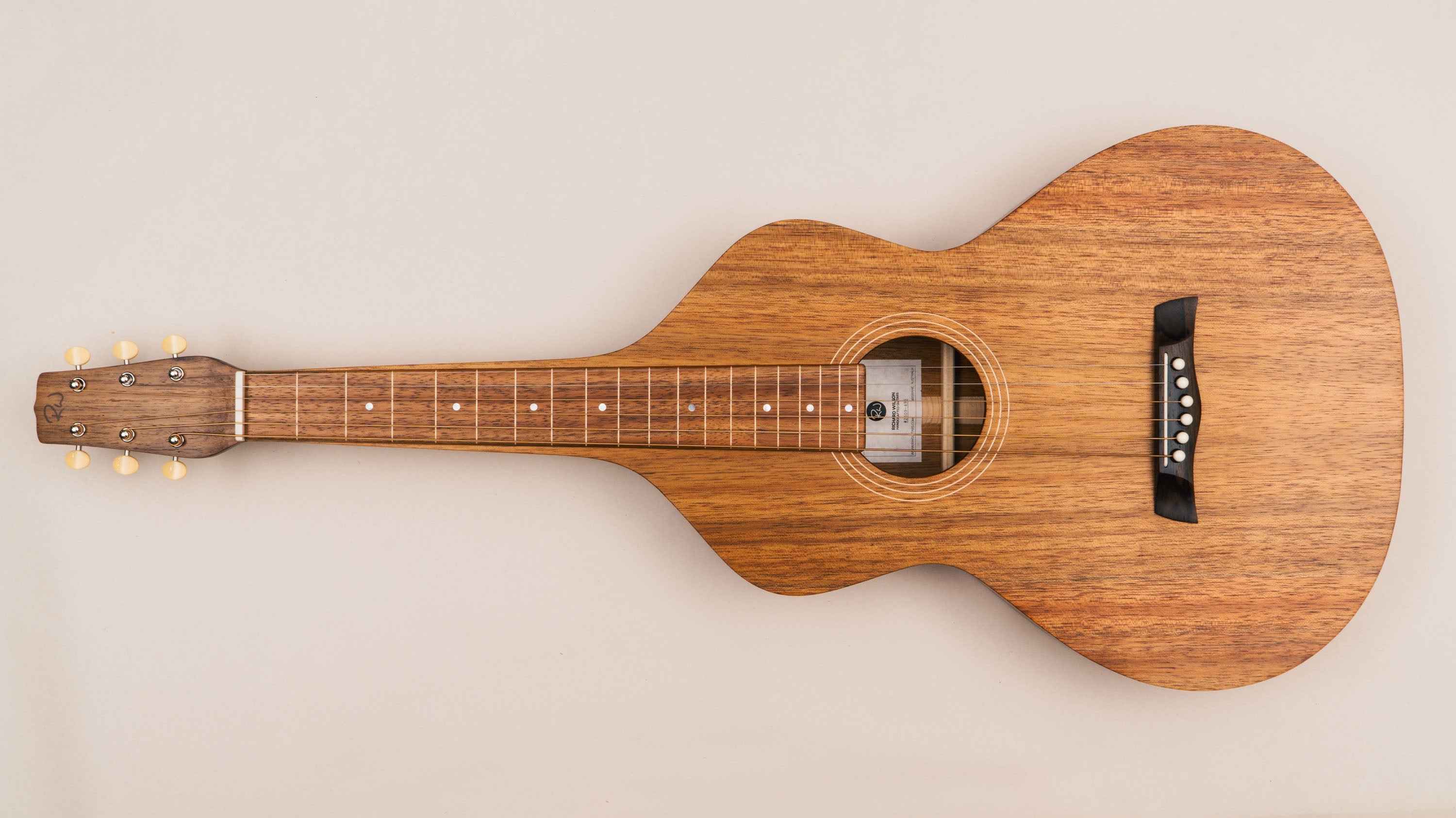 Hawaiian Koa Style 1 Weissenborn Guitar Weissenborn Acoustic Lap Steel Slide Guitar by master luthier Richard Wilson. Handcrafted in Australia. Serial no. RW2609-496.