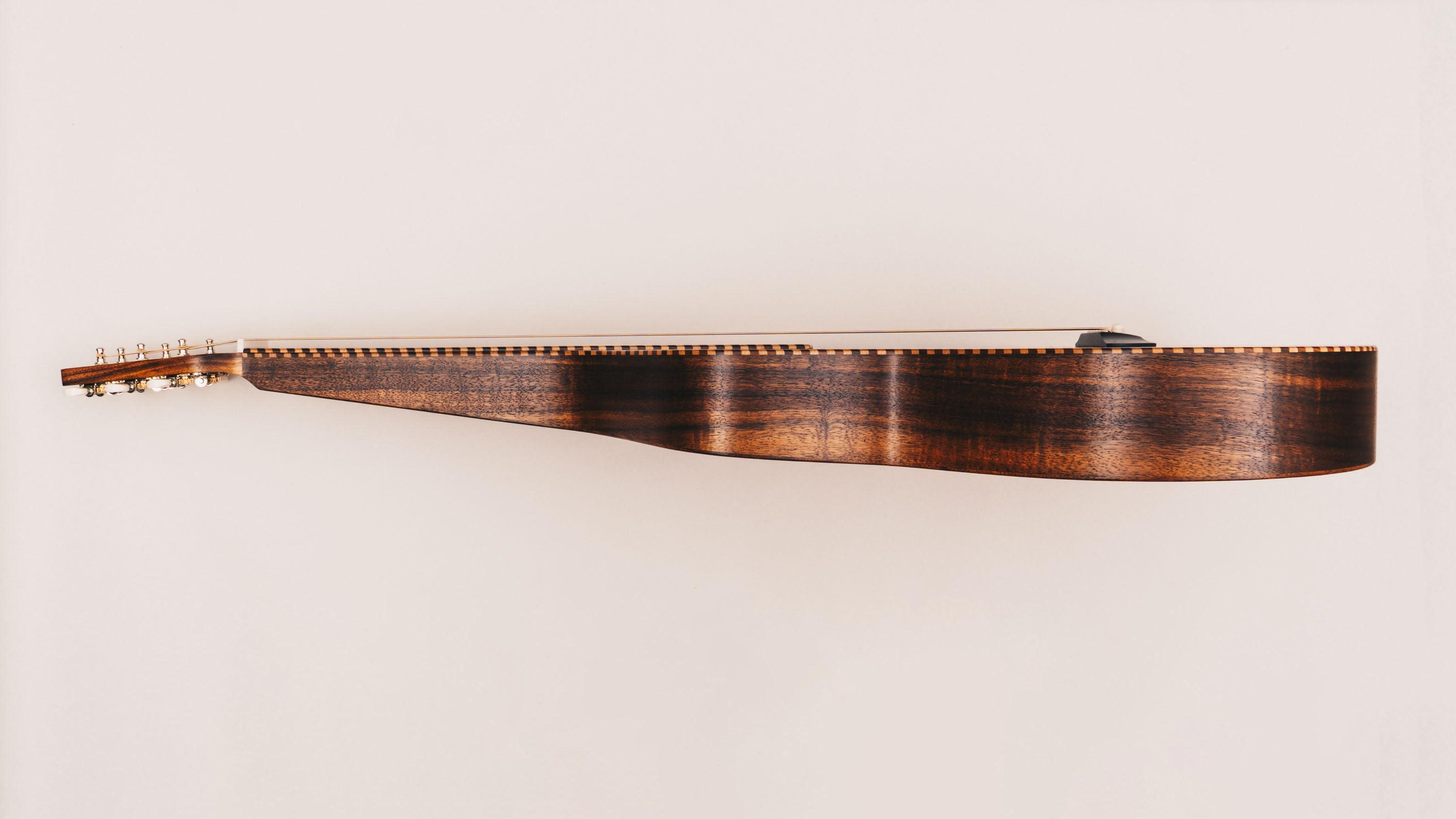 Hawaiian Koa Style 3 Weissenborn Guitar Weissenborn Acoustic Lap Steel Slide Guitar by master luthier Richard Wilson. Handcrafted in Australia. Serial no. RW2612-499.