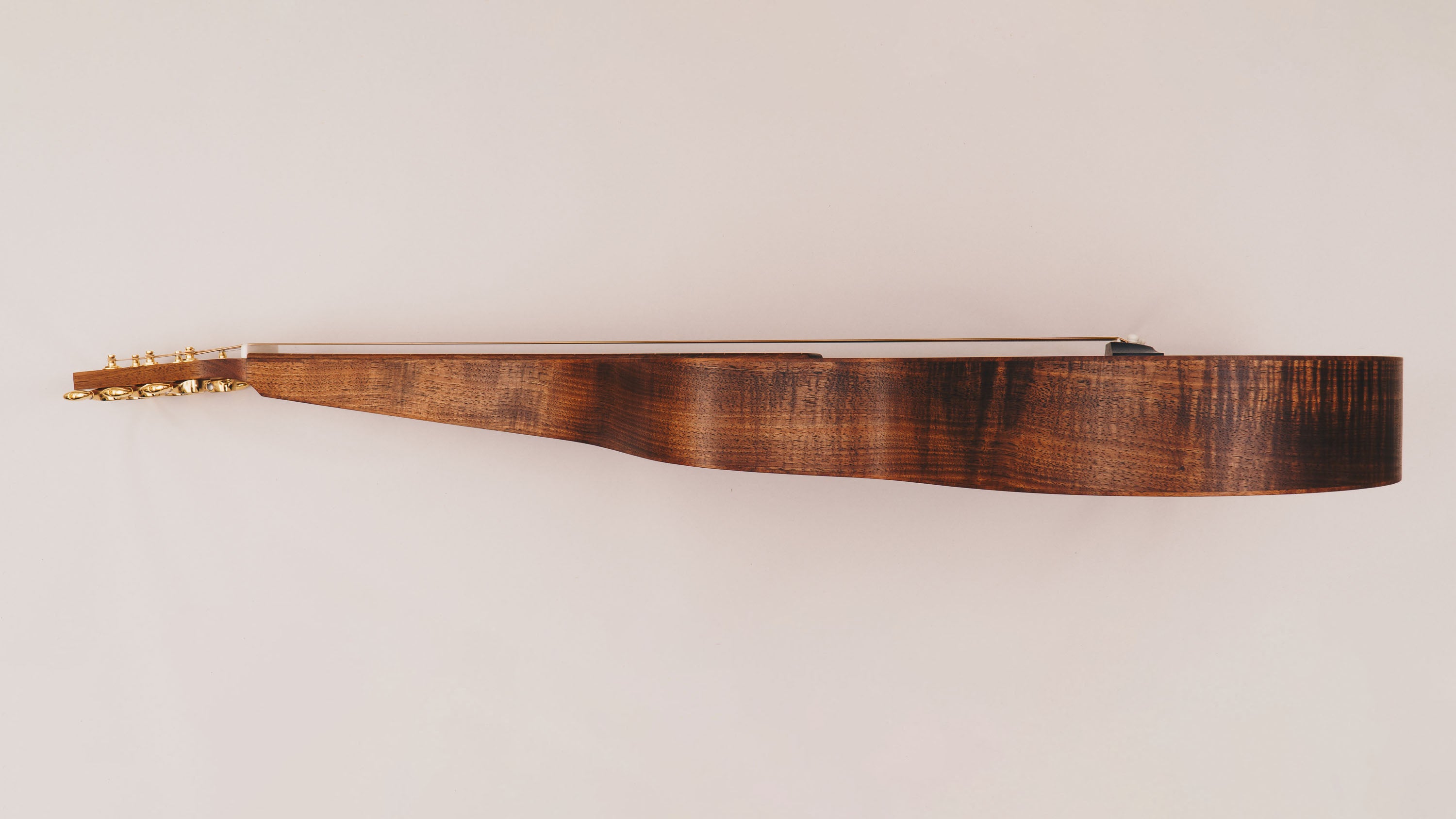 Style 1 Weissenborn Guitar - Tasmanian Blackwood Weissenborn Acoustic Lap Steel Slide Guitar by master luthier Richard Wilson. Handcrafted in Australia. Serial no. RW2408-458.