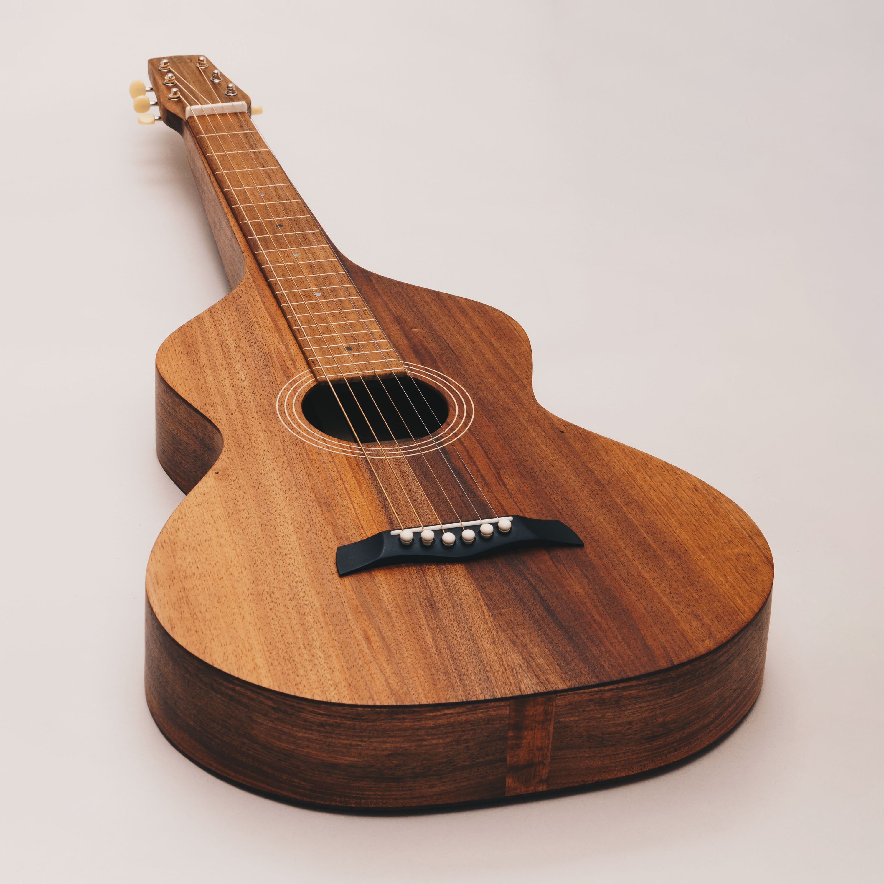 Style 1 Weissenborn Guitar - Tasmanian Blackwood Weissenborn Acoustic Lap Steel Slide Guitar by master luthier Richard Wilson. Handcrafted in Australia. Serial no. RW2412-262.