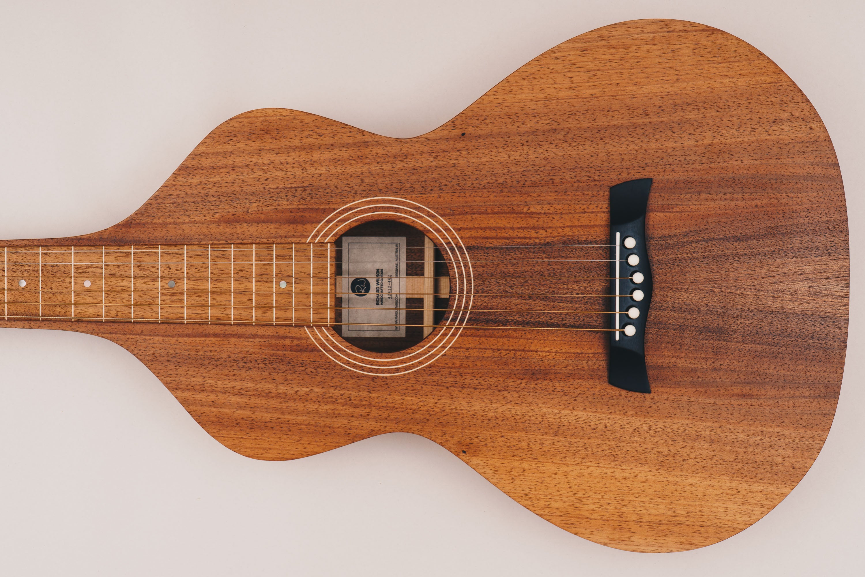 Style 1 Weissenborn Guitar - Tasmanian Blackwood Weissenborn Acoustic Lap Steel Slide Guitar by master luthier Richard Wilson. Handcrafted in Australia. Serial no. RW2412-262.