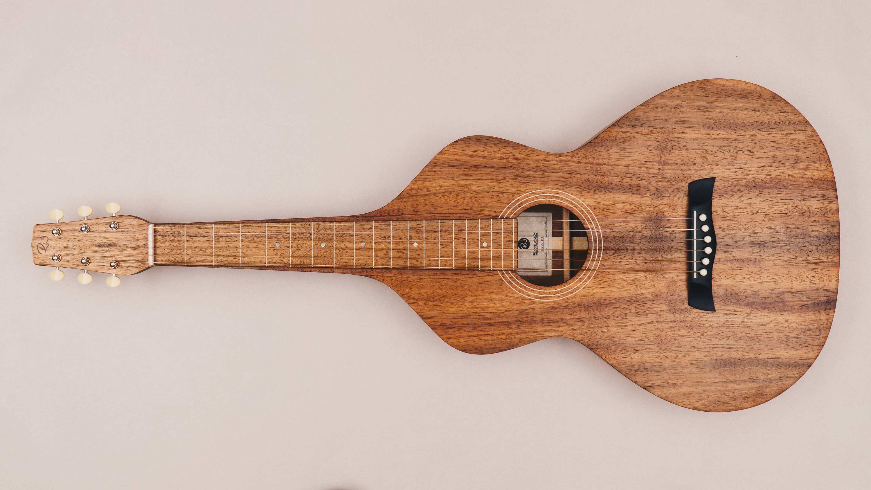 Style 1 Weissenborn Guitar - Tasmanian Blackwood Weissenborn Acoustic Lap Steel Slide Guitar by master luthier Richard Wilson. Handcrafted in Australia. Serial no. RW2416-466.