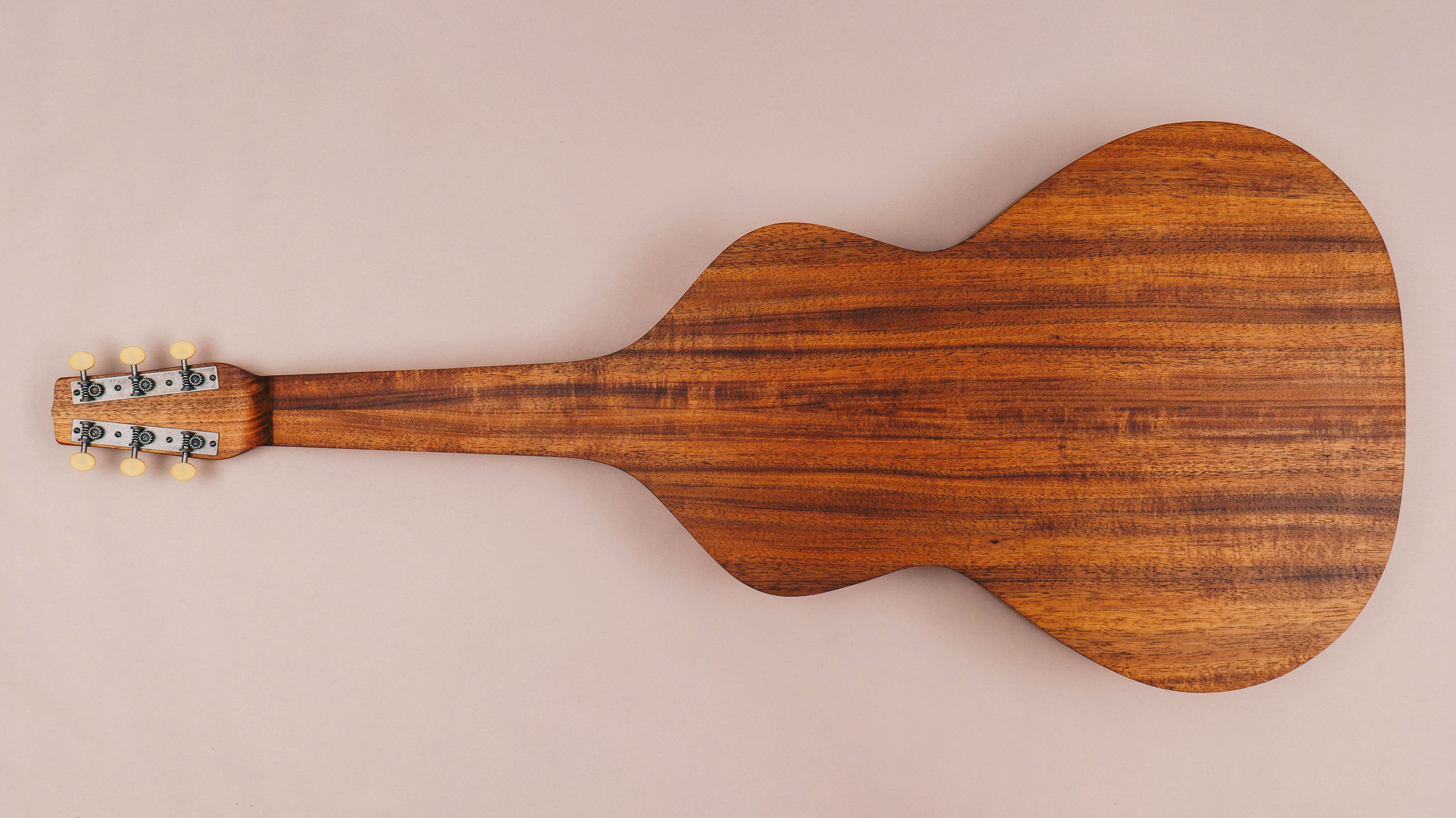 Style 1 Weissenborn Guitar - Tasmanian Blackwood Weissenborn Acoustic Lap Steel Slide Guitar by master luthier Richard Wilson. Handcrafted in Australia. Serial no. RW2502-472.