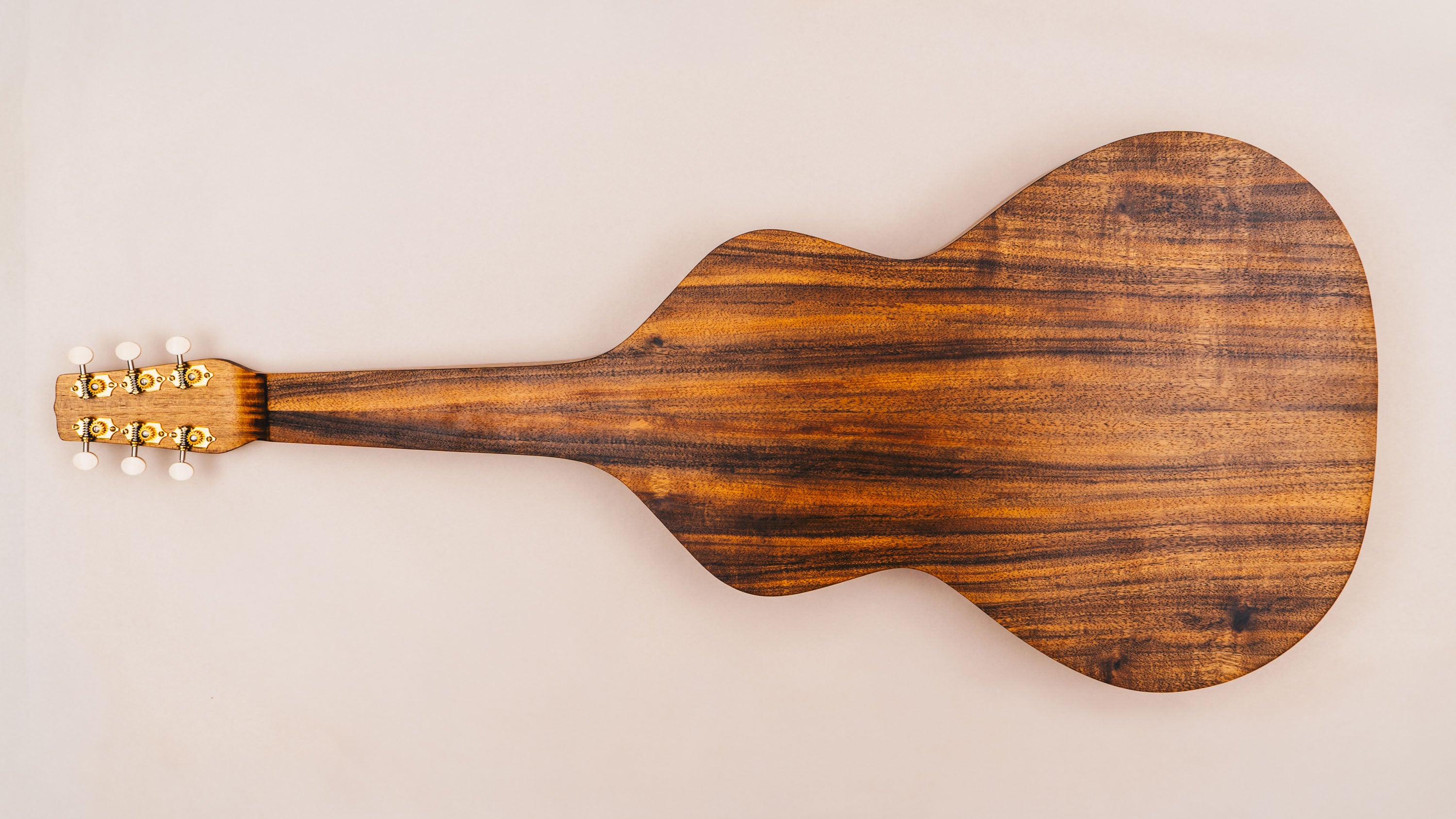Style 1 Weissenborn Guitar - Tasmanian Blackwood Weissenborn Acoustic Lap Steel Slide Guitar by master luthier Richard Wilson. Handcrafted in Australia. Serial no. RW2601-488.