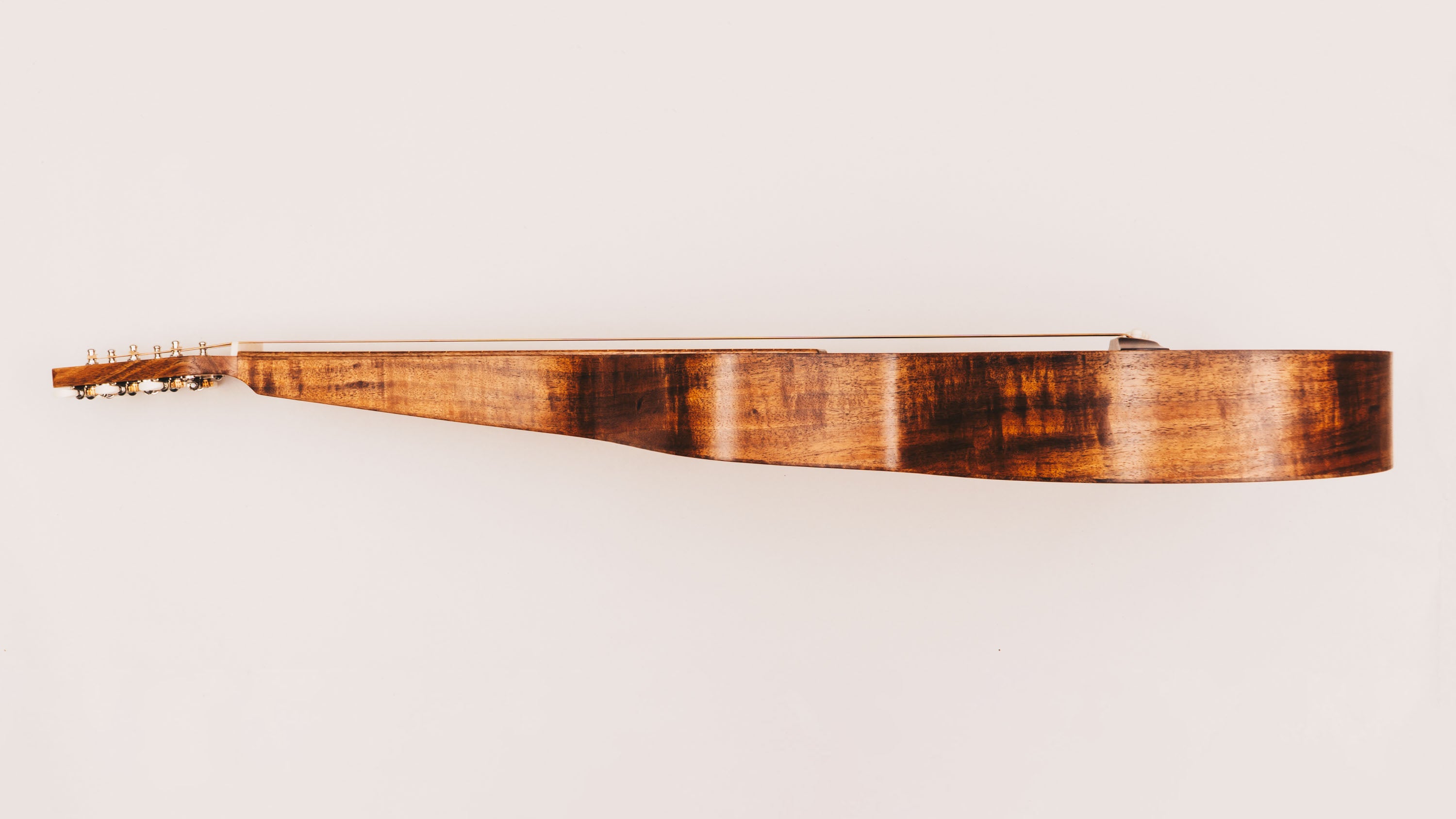 Style 1 Weissenborn Guitar - Tasmanian Blackwood Weissenborn Acoustic Lap Steel Slide Guitar by master luthier Richard Wilson. Handcrafted in Australia. Serial no. RW2604-491.