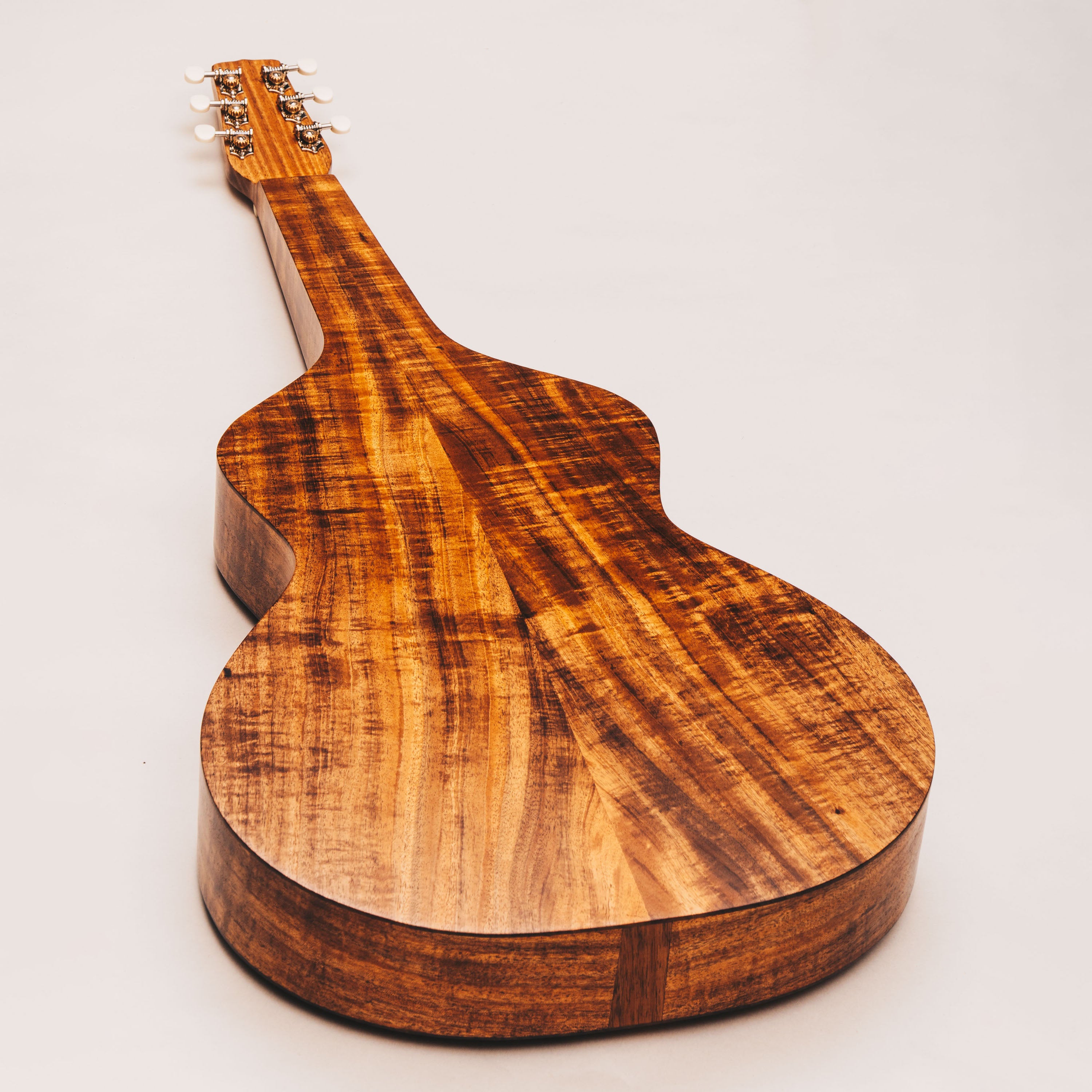 Style 1 Weissenborn Guitar - Tasmanian Blackwood Weissenborn Acoustic Lap Steel Slide Guitar by master luthier Richard Wilson. Handcrafted in Australia. Serial no. RW2604-491.