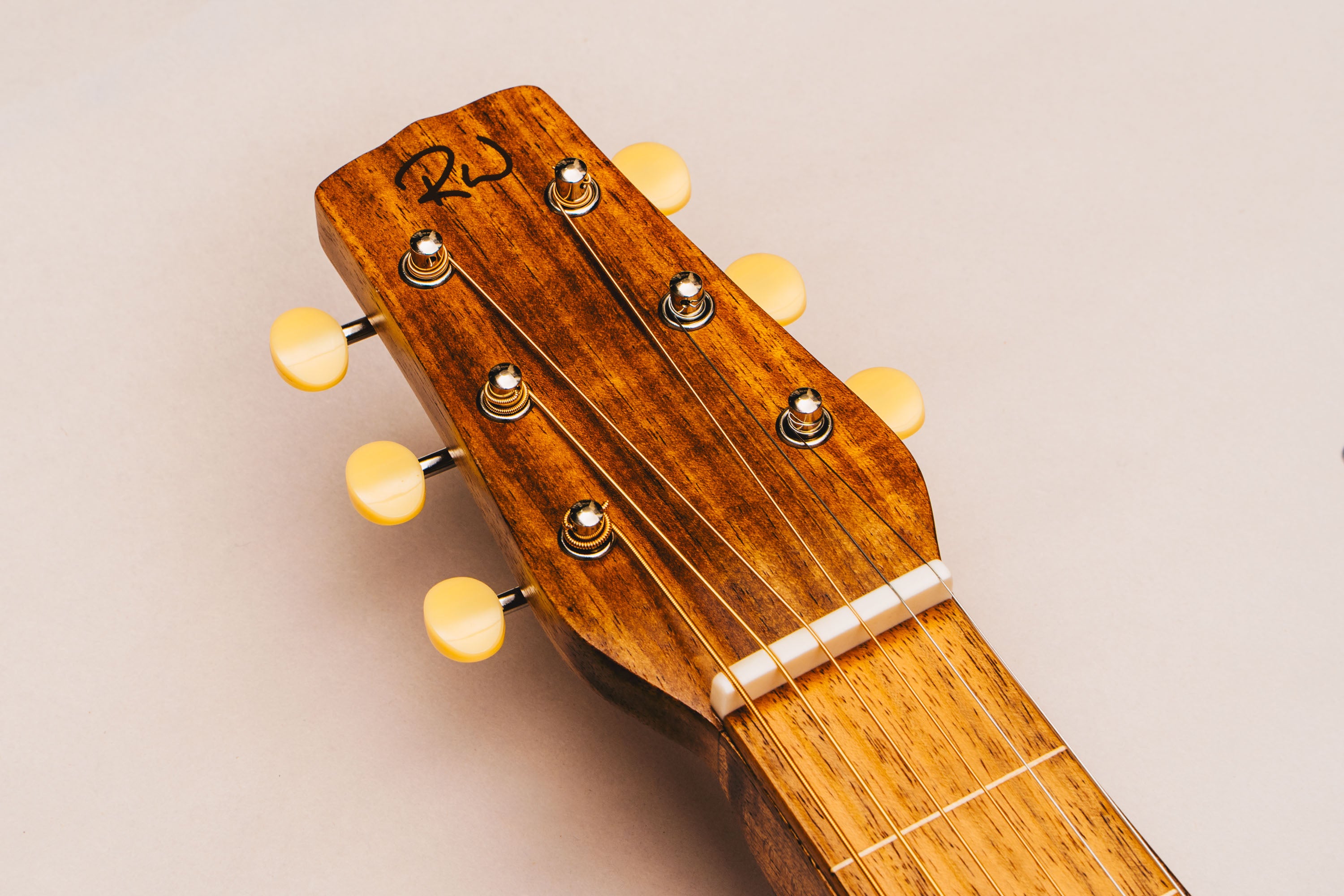 Style 1 Weissenborn Guitar - Tasmanian Blackwood Weissenborn Acoustic Lap Steel Slide Guitar by master luthier Richard Wilson. Handcrafted in Australia. Serial no. RW2605-492.