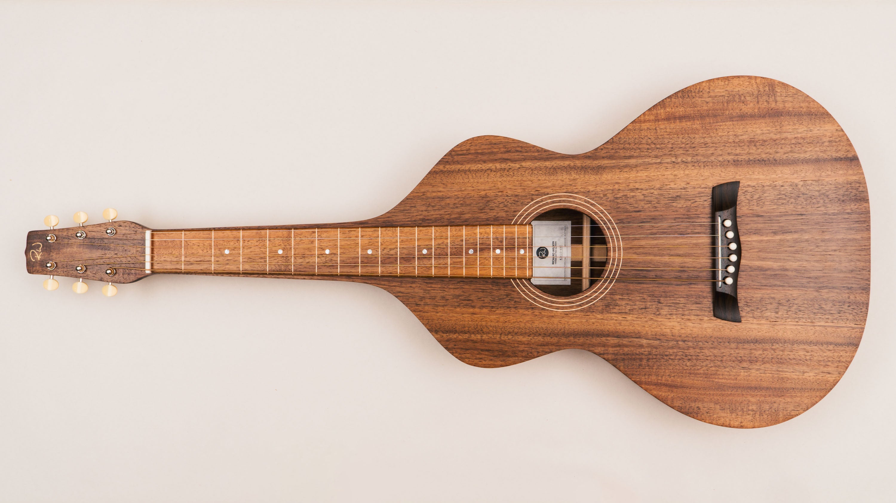 Style 1 Weissenborn Guitar - Tasmanian Blackwood Weissenborn Acoustic Lap Steel Slide Guitar by master luthier Richard Wilson. Handcrafted in Australia. Serial no. RW2610-497.