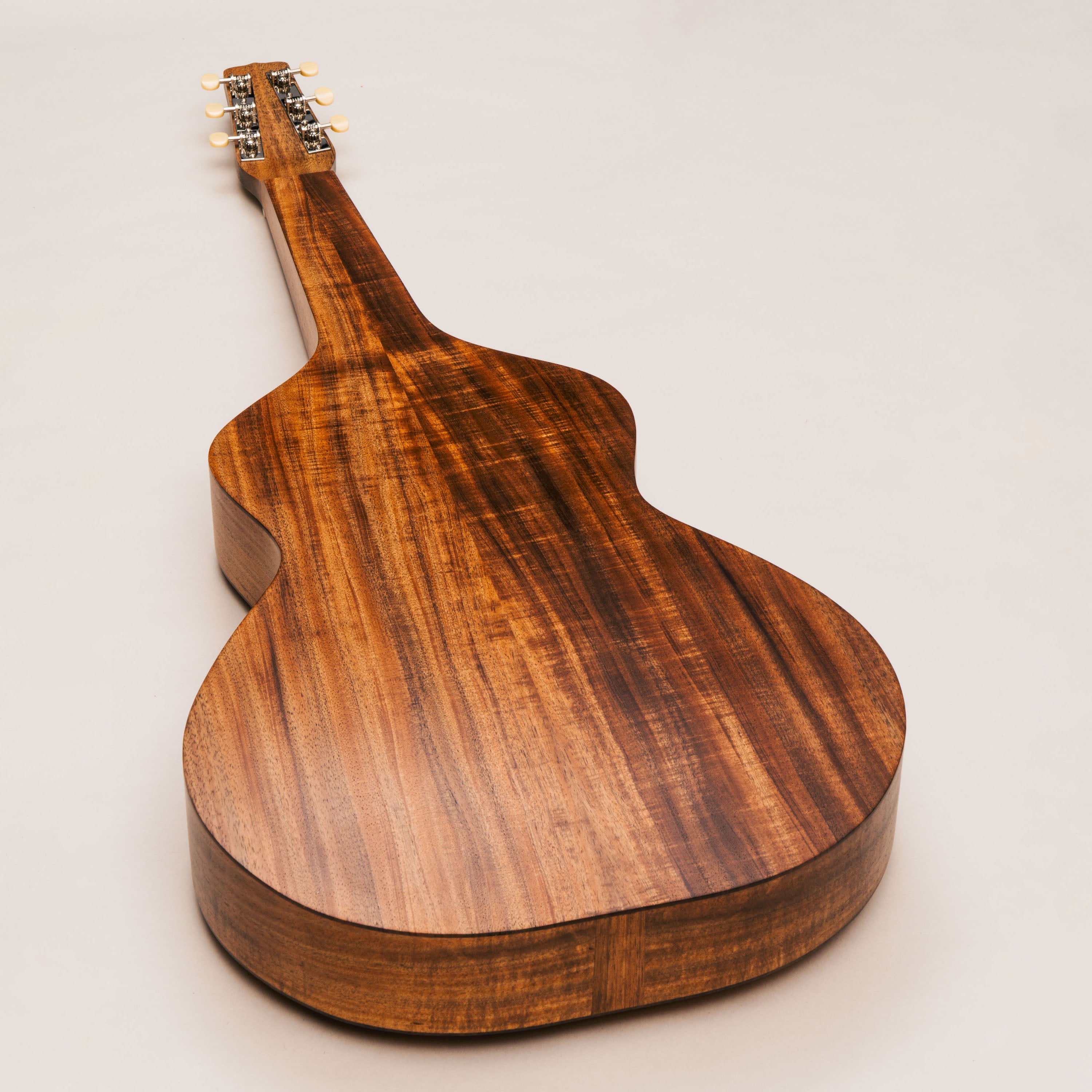 Style 1 Weissenborn Guitar - Tasmanian Blackwood Weissenborn Acoustic Lap Steel Slide Guitar by master luthier Richard Wilson. Handcrafted in Australia. Serial no. RW2611-498.