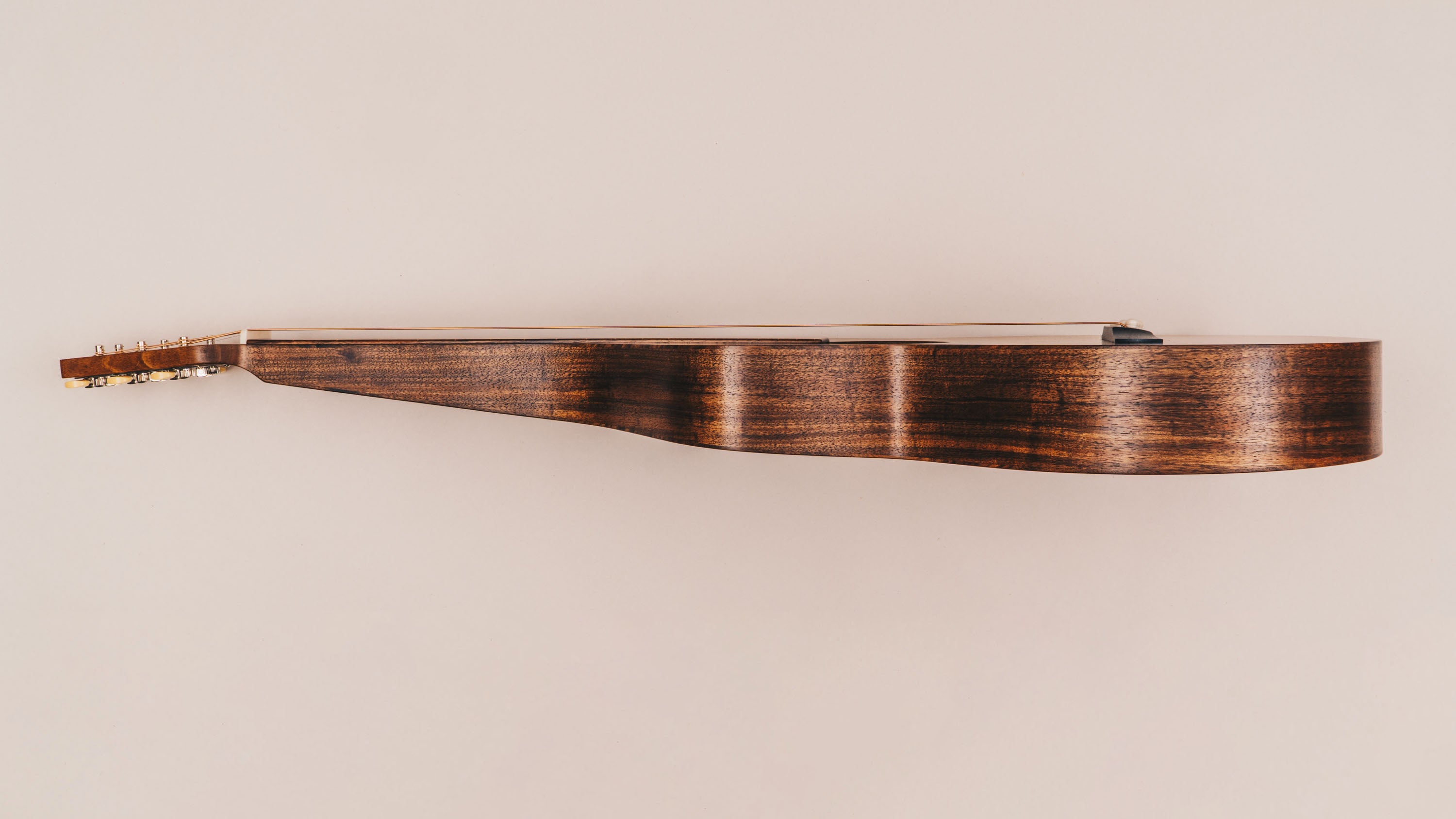 Style 1 Weissenborn Guitar - Tasmanian Blackwood Weissenborn Acoustic Lap Steel Slide Guitar by master luthier Richard Wilson. Handcrafted in Australia. Serial no. RW2615-502.