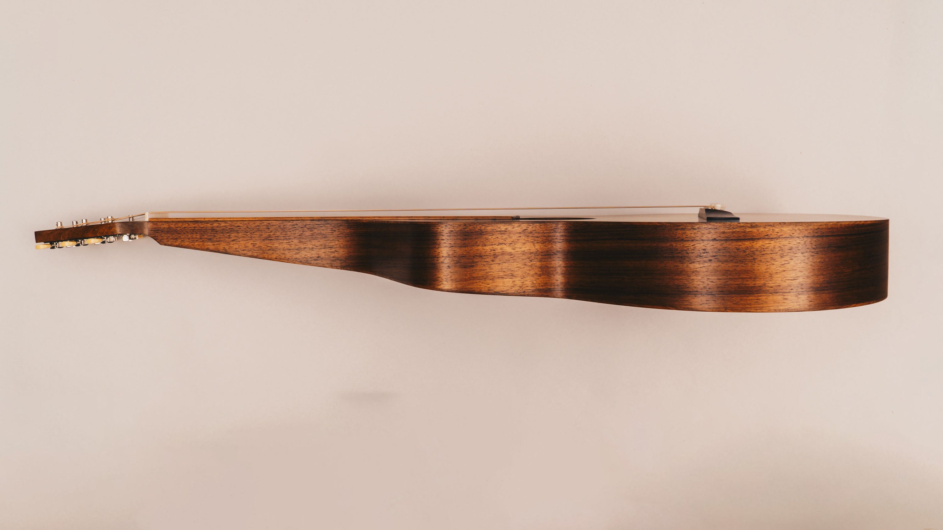 Style 1 Weissenborn Guitar - Tasmanian Blackwood Weissenborn Acoustic Lap Steel Slide Guitar by master luthier Richard Wilson. Handcrafted in Australia. Serial no. RW2619-506.