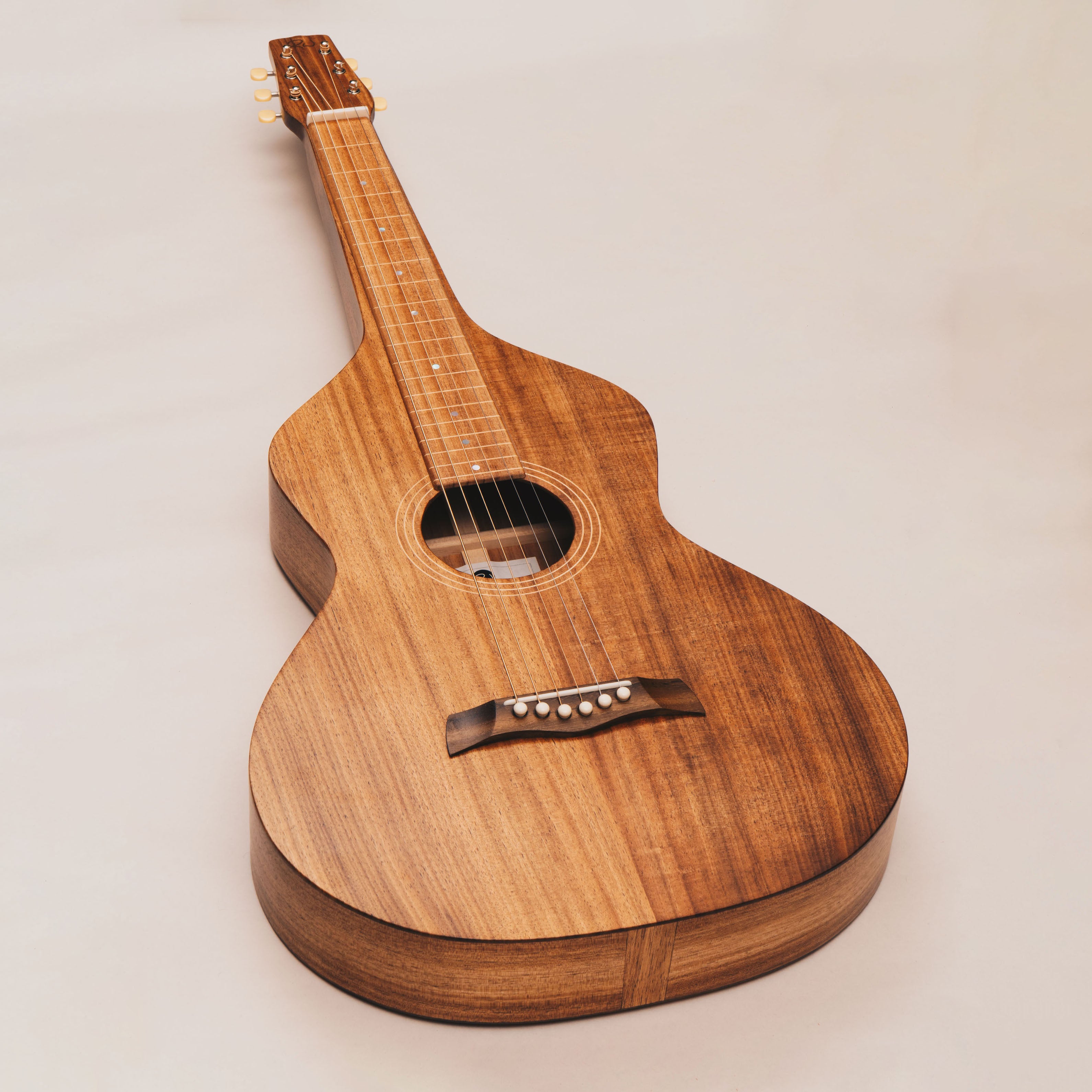 Style 1 Weissenborn Guitar - Tasmanian Blackwood Weissenborn Acoustic Lap Steel Slide Guitar by master luthier Richard Wilson. Handcrafted in Australia. Serial no. RW2623-510.