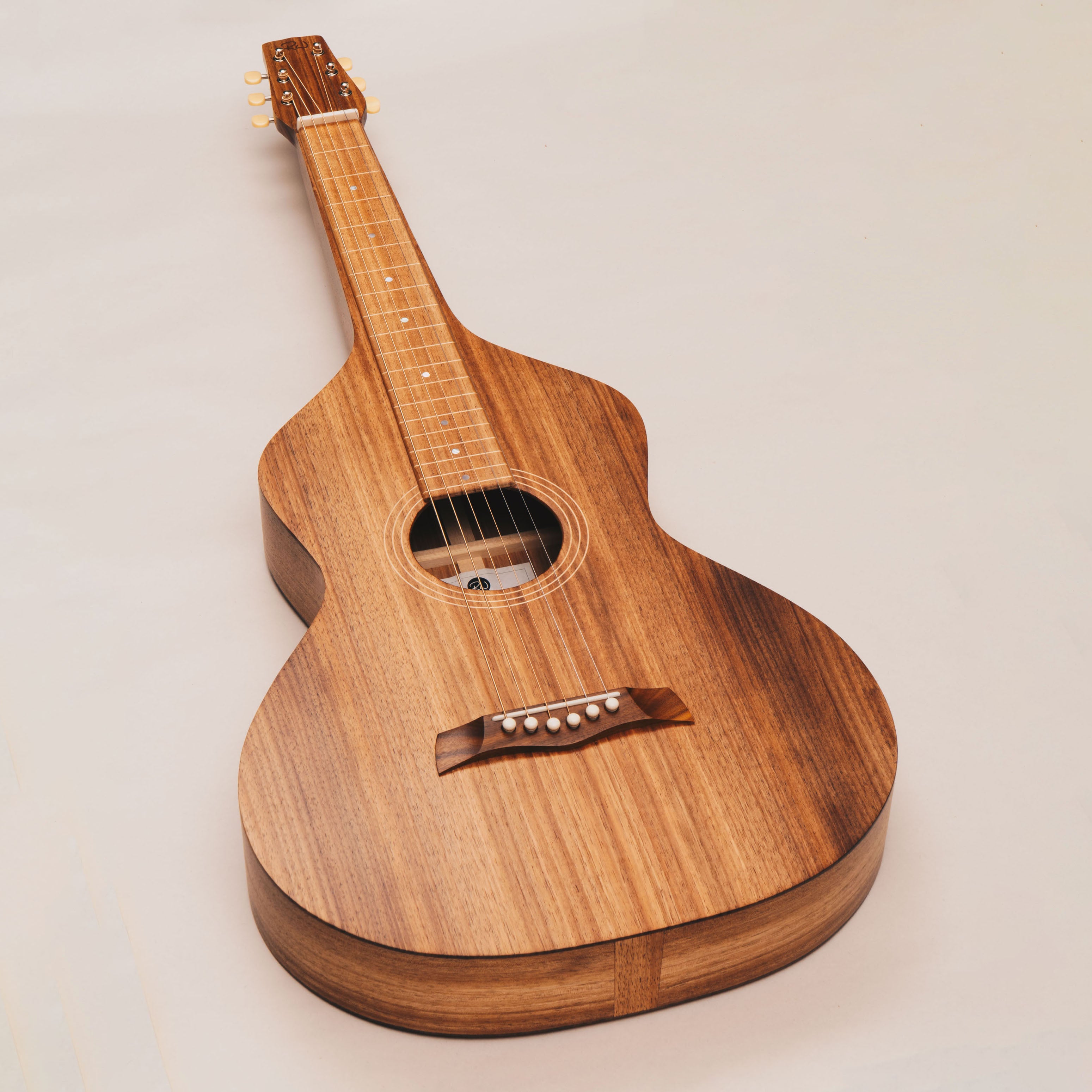 Style 1 Weissenborn Guitar - Tasmanian Blackwood Weissenborn Acoustic Lap Steel Slide Guitar by master luthier Richard Wilson. Handcrafted in Australia. Serial no. RW2624-511.