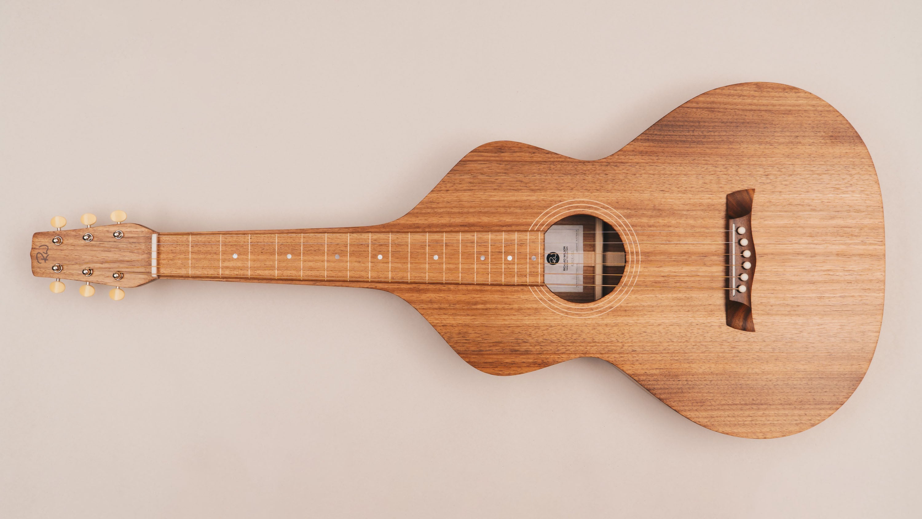 Style 1 Weissenborn Guitar - Tasmanian Blackwood Weissenborn Acoustic Lap Steel Slide Guitar by master luthier Richard Wilson. Handcrafted in Australia. Serial no. RW2624-511.