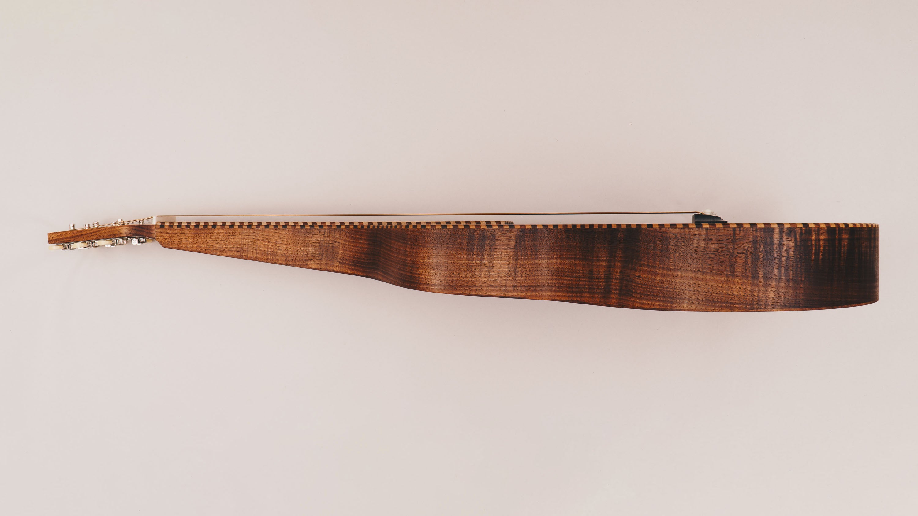 Style 3 Weissenborn Guitar - Tasmanian Blackwood Weissenborn Acoustic Lap Steel Slide Guitar by master luthier Richard Wilson. Handcrafted in Australia. Serial no. RW2411-461.