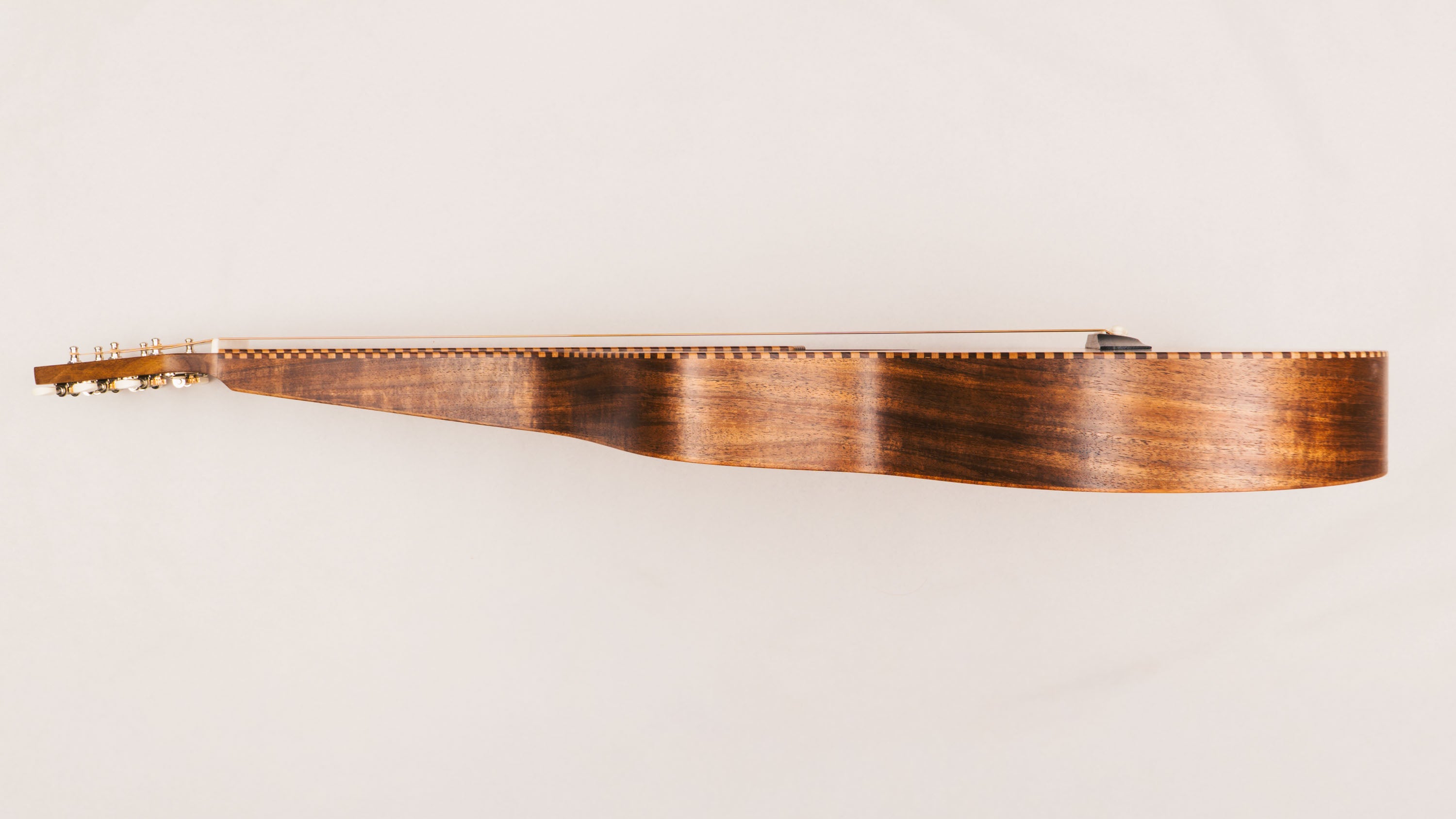 Style 3 Weissenborn Guitar - Tasmanian Blackwood Weissenborn Acoustic Lap Steel Slide Guitar by master luthier Richard Wilson. Handcrafted in Australia. Serial no. RW2606-493.