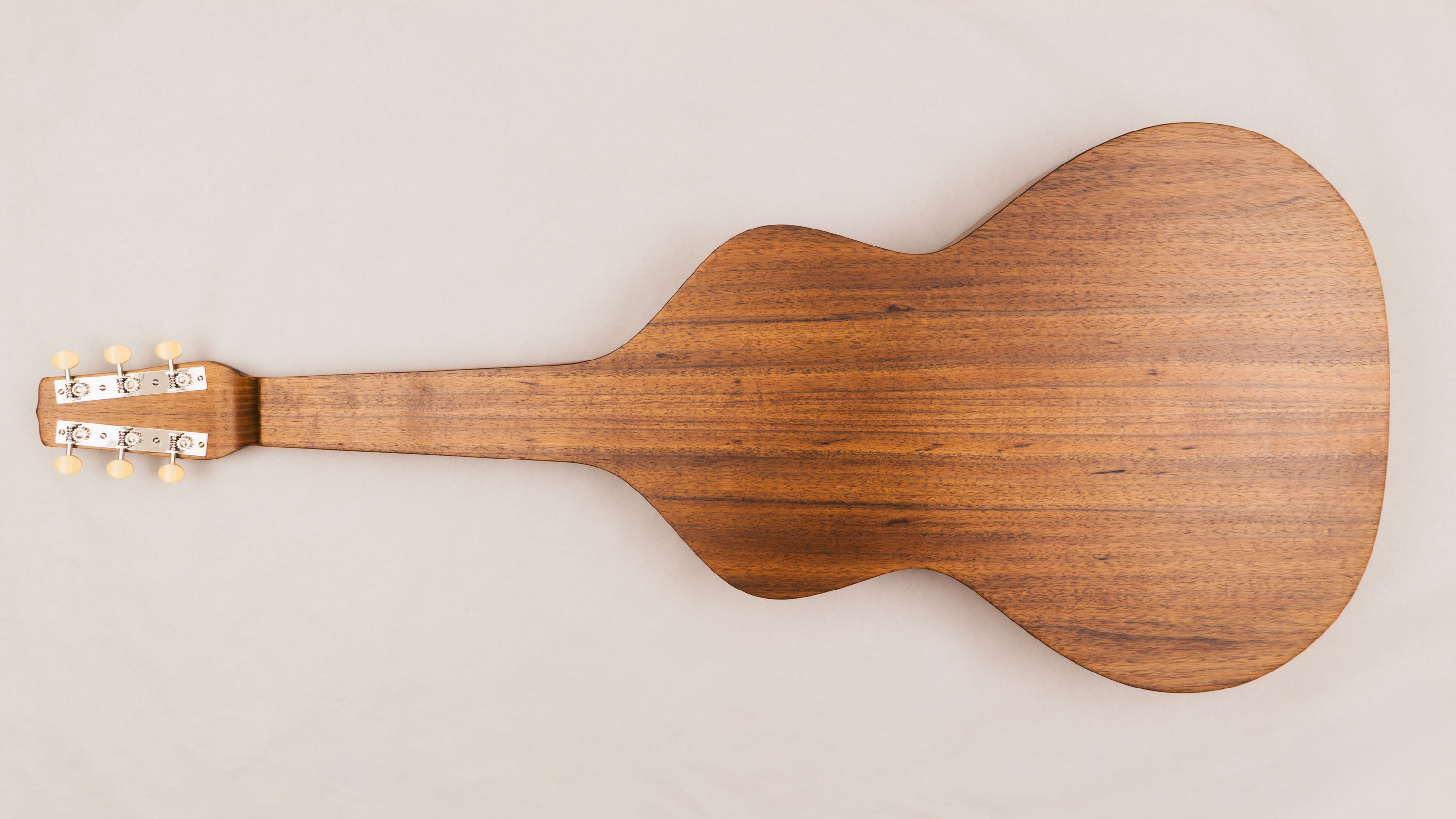 Style 3 Weissenborn Guitar - Tasmanian Blackwood Weissenborn Acoustic Lap Steel Slide Guitar by master luthier Richard Wilson. Handcrafted in Australia. Serial no. RW2607-494.