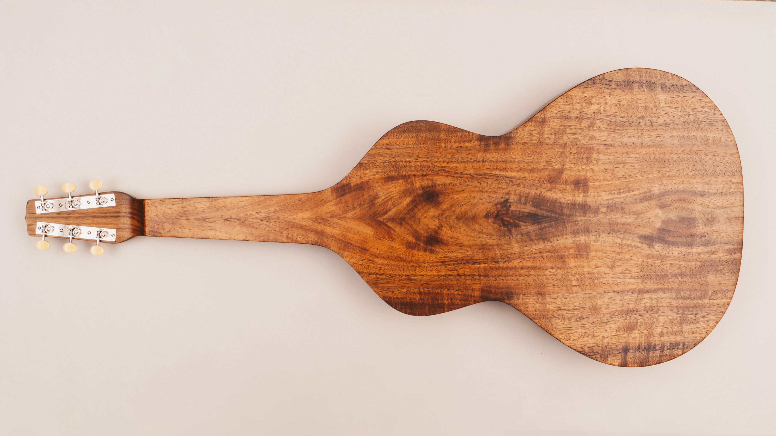 Style 3 Weissenborn Guitar - Tasmanian Blackwood Weissenborn Acoustic Lap Steel Slide Guitar by master luthier Richard Wilson. Handcrafted in Australia. Serial no. RW2617-504.