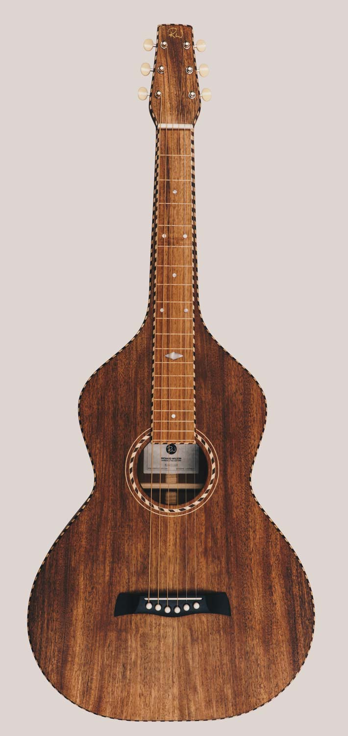 Style 4 Weissenborn Guitar | Koa & Blackwood | Richard Wilson 