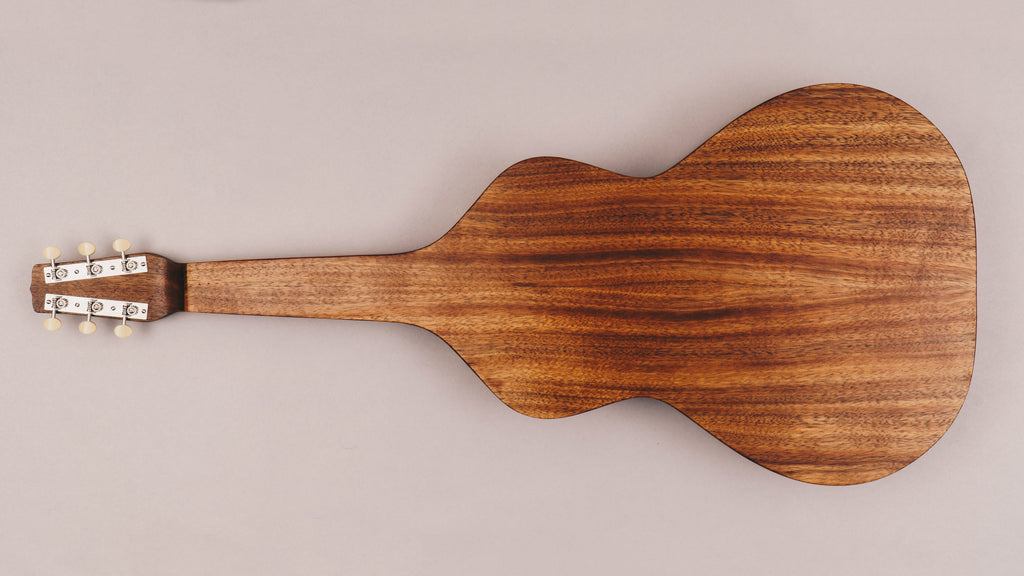Hawaiian Koa Style 3 Weissenborn Guitar Weissenborn Acoustic Lap Steel Slide Guitar by master luthier Richard Wilson. Handcrafted in Australia. Serial no. RW2030-279.