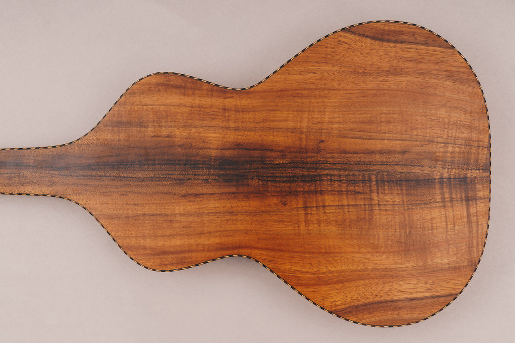 Hawaiian Koa Style 4 Weissenborn Guitar Weissenborn Acoustic Lap Steel Slide Guitar by master luthier Richard Wilson. Handcrafted in Australia. Serial no. RW2213-343.