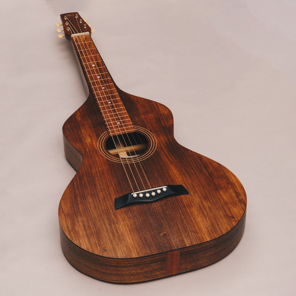 Style 1 Weissenborn Guitar Weissenborn Acoustic Lap Steel Slide Guitar by master luthier Richard Wilson. Handcrafted in Australia. Serial no. RW2203-333.