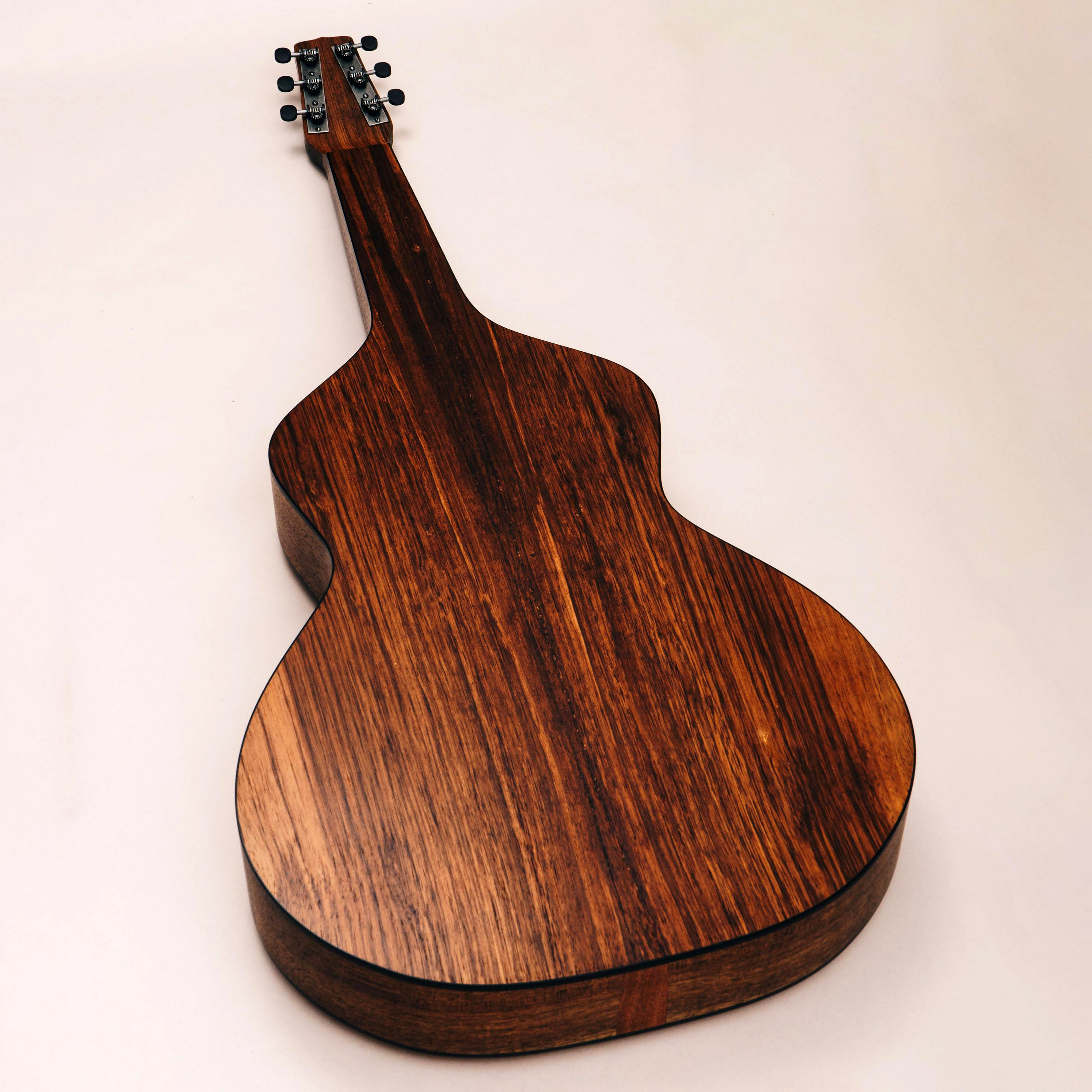 Style 2 Weissenborn Guitar - Herringbone Series Weissenborn Acoustic Lap Steel Slide Guitar by master luthier Richard Wilson. Handcrafted in Australia. Serial no. RW2313-403.